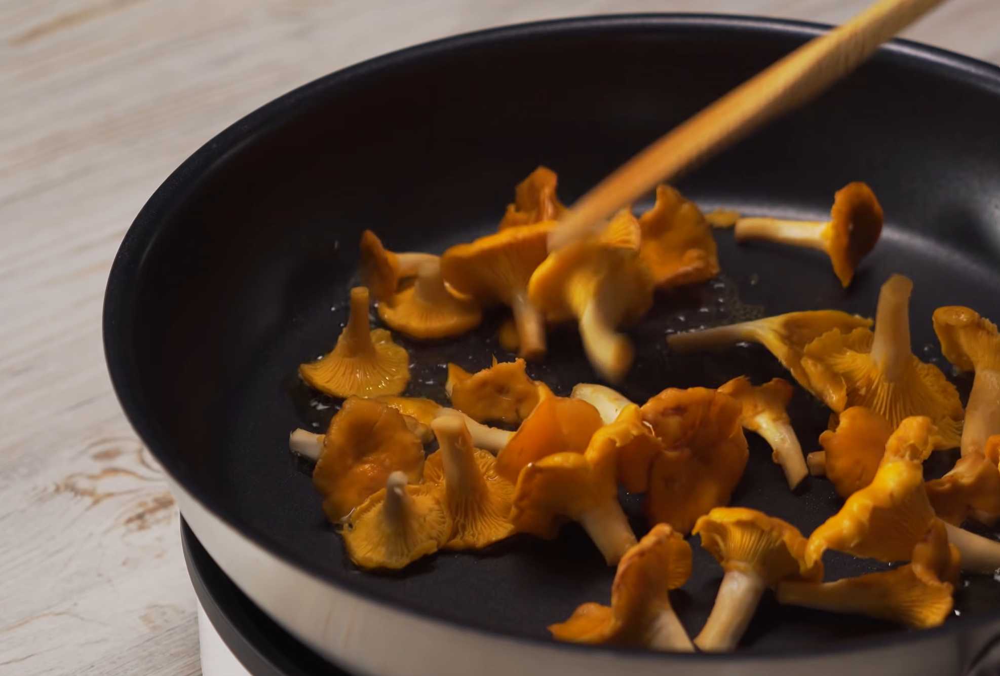 Pommes de terre sautées aux chanterelles - Étape 4