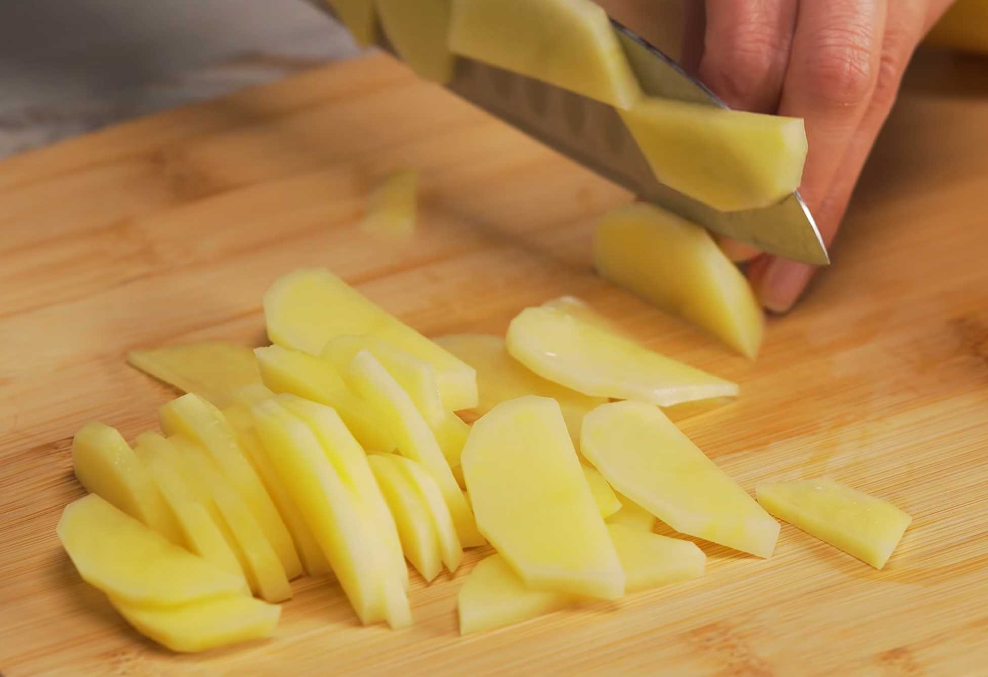 Pommes de terre sautées aux chanterelles - Étape 6