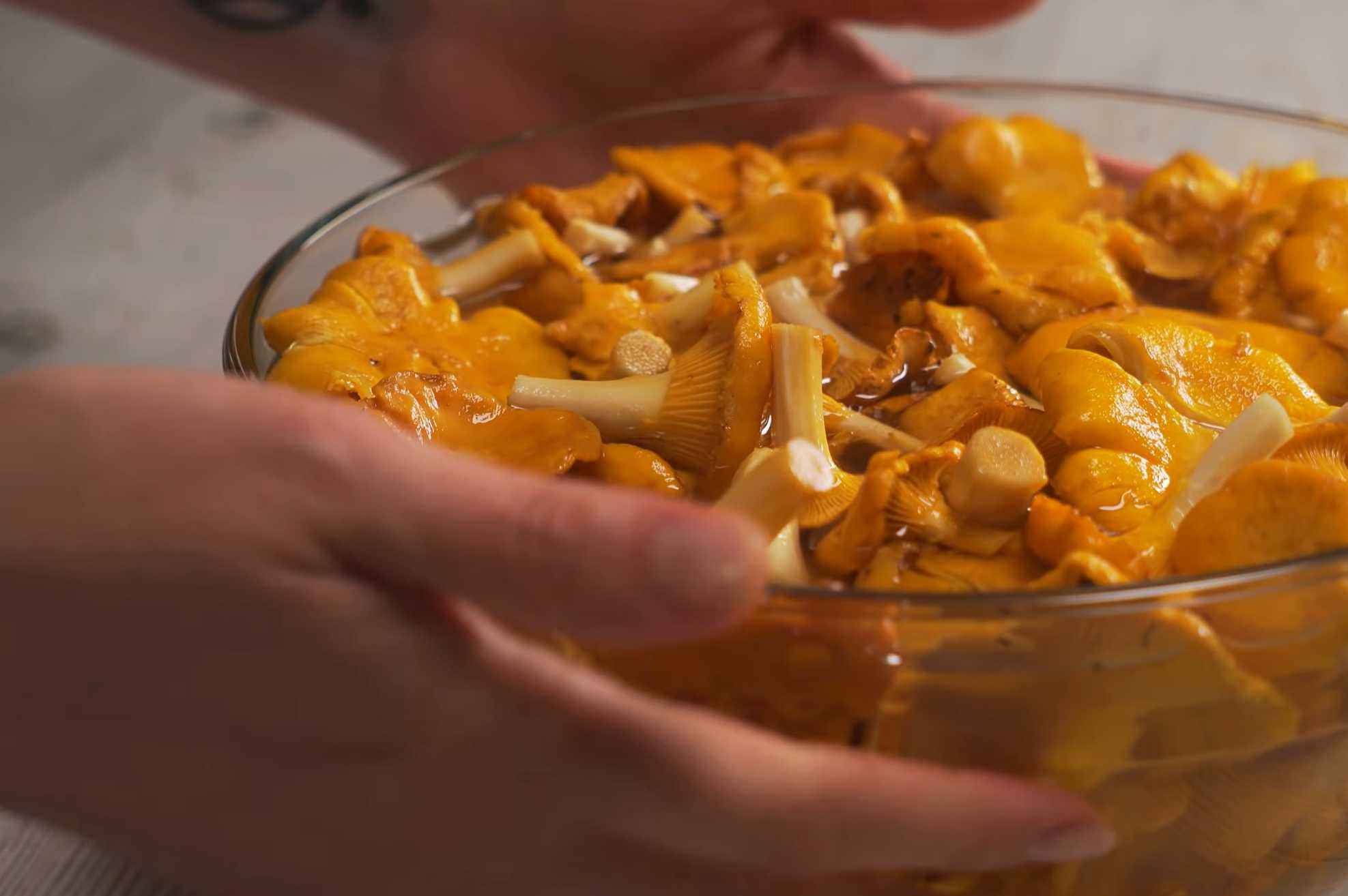 Pommes de terre sautées aux chanterelles - Étape 2