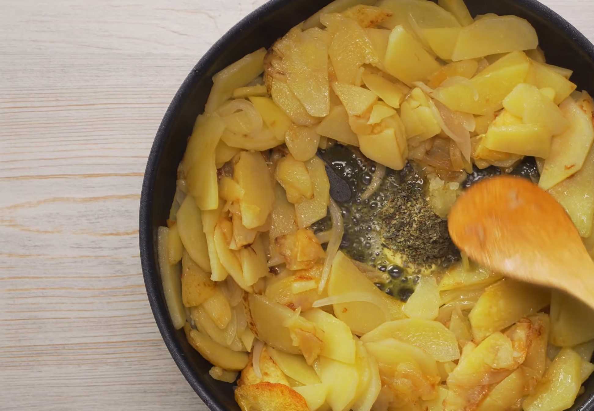 Pommes de terre sautées aux chanterelles - Étape 9