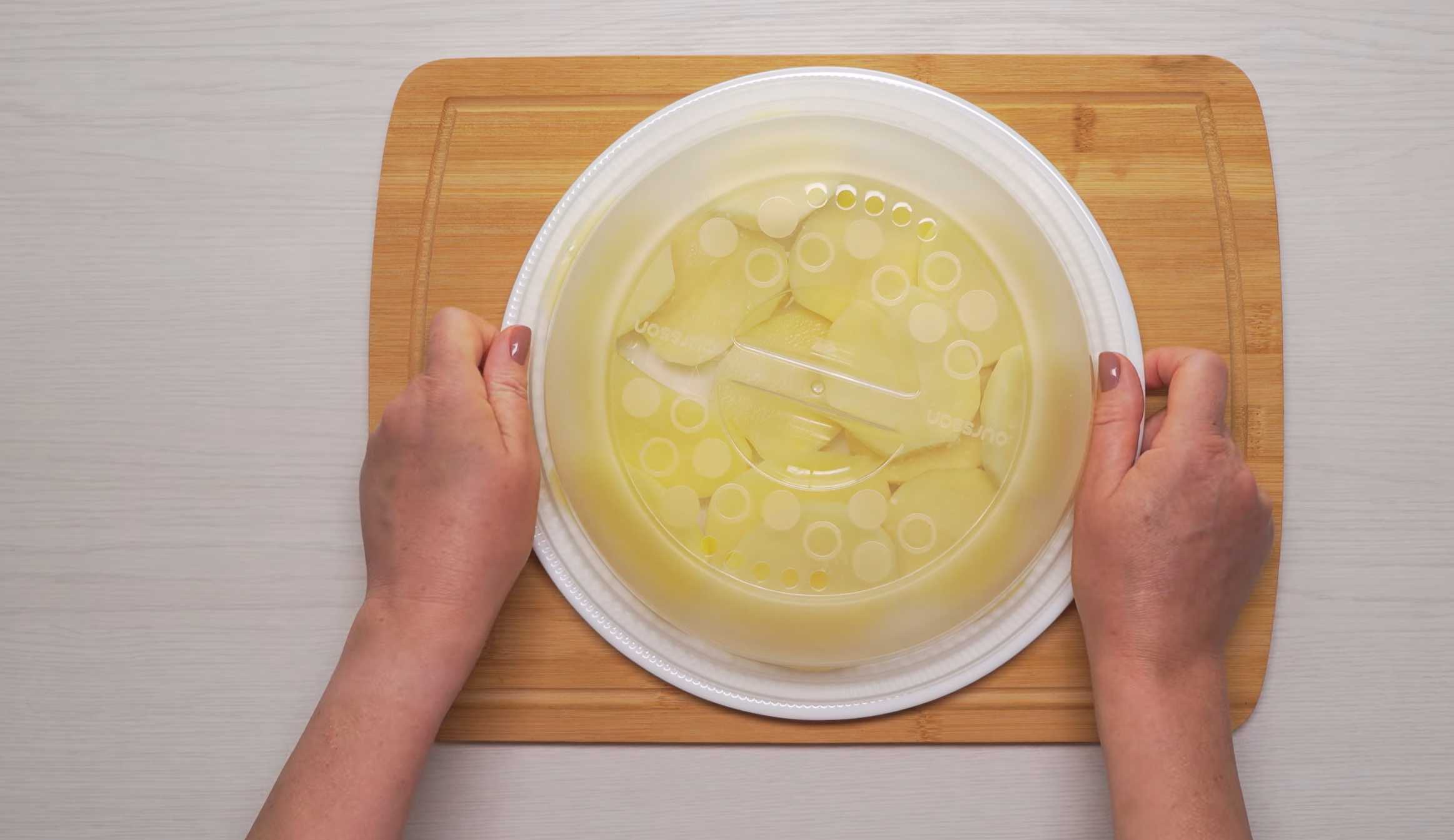 Pommes de terre frites dorées à la poêle - Étape 2