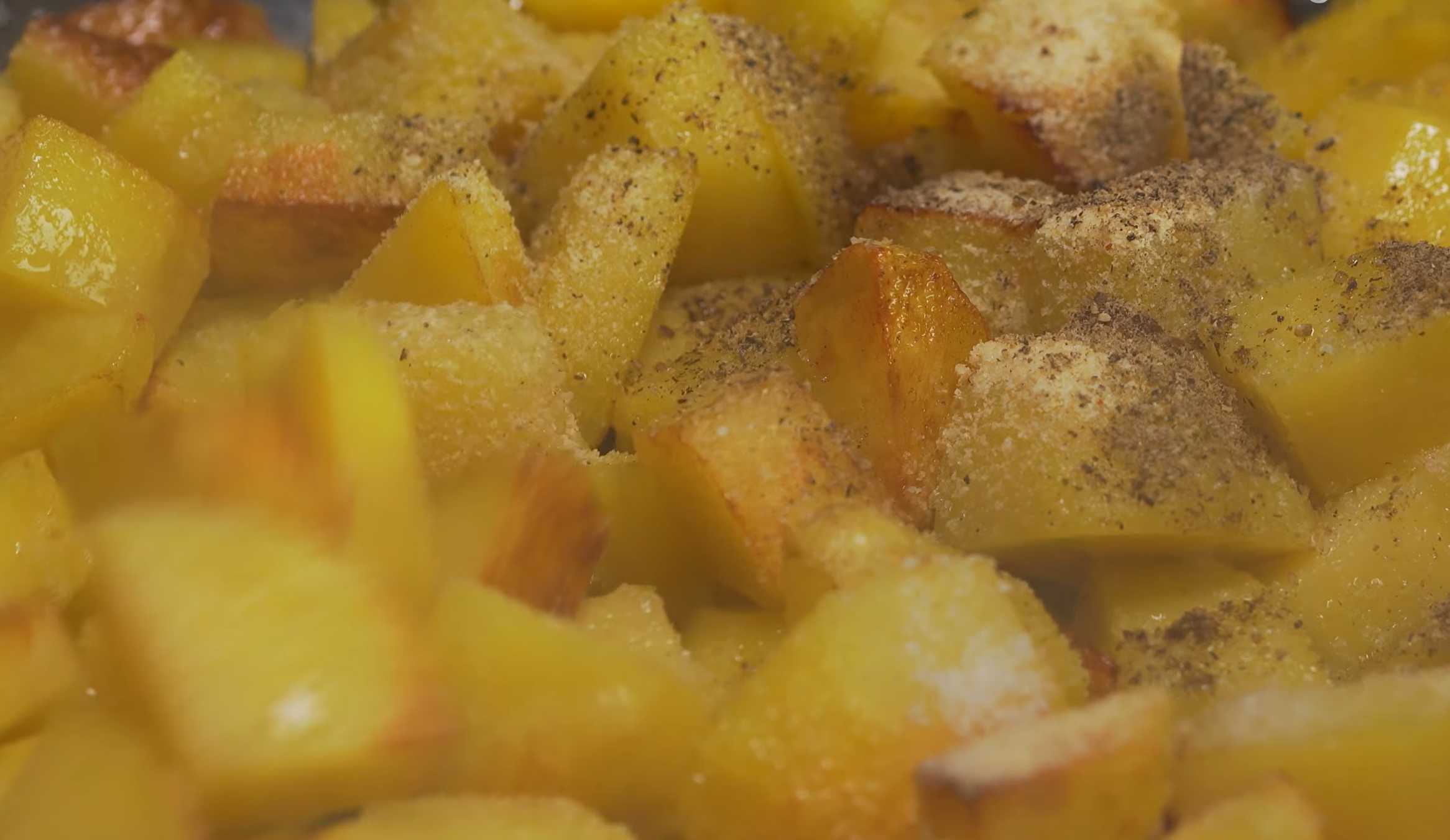 Pommes de terre frites dorées à la poêle - Étape 6