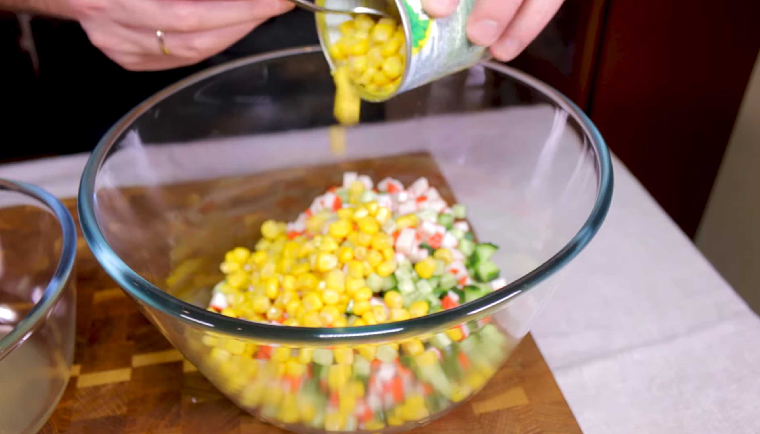 Salade de crabe sans riz - Étape 4