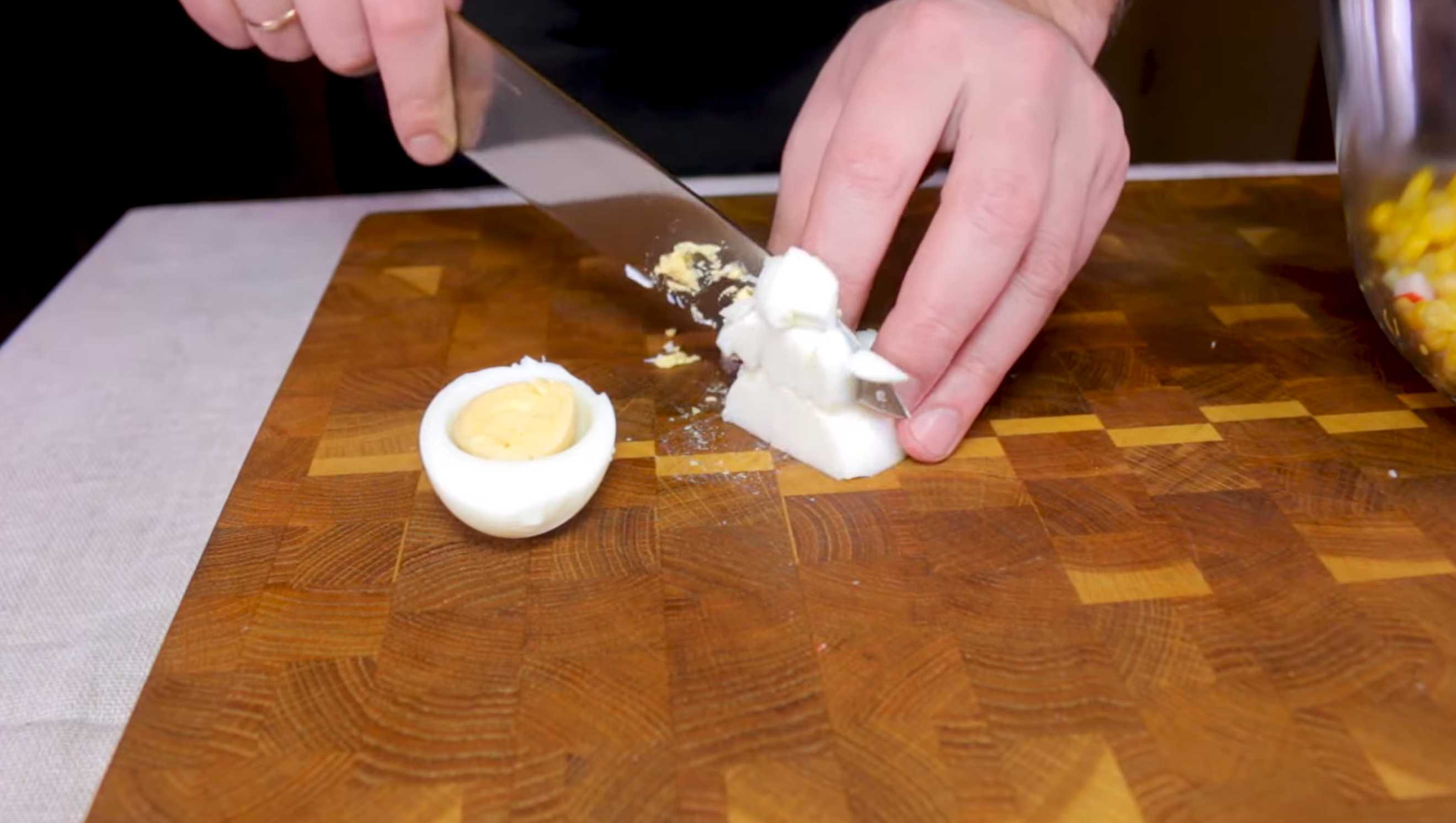 Salade de crabe sans riz - Étape 5