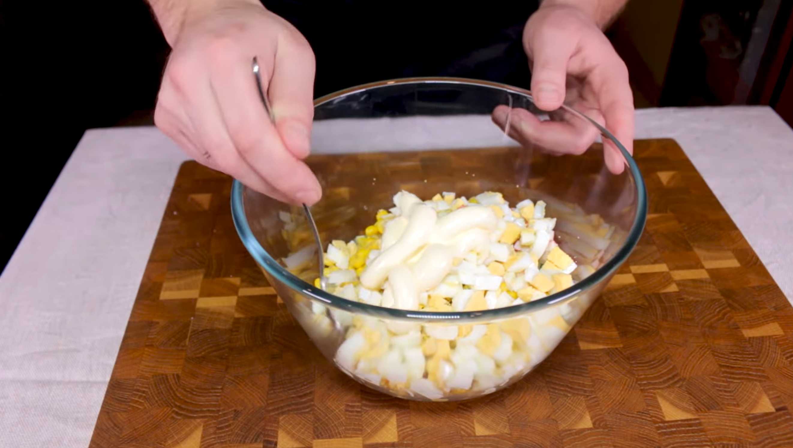 Salade de crabe sans riz - Étape 6