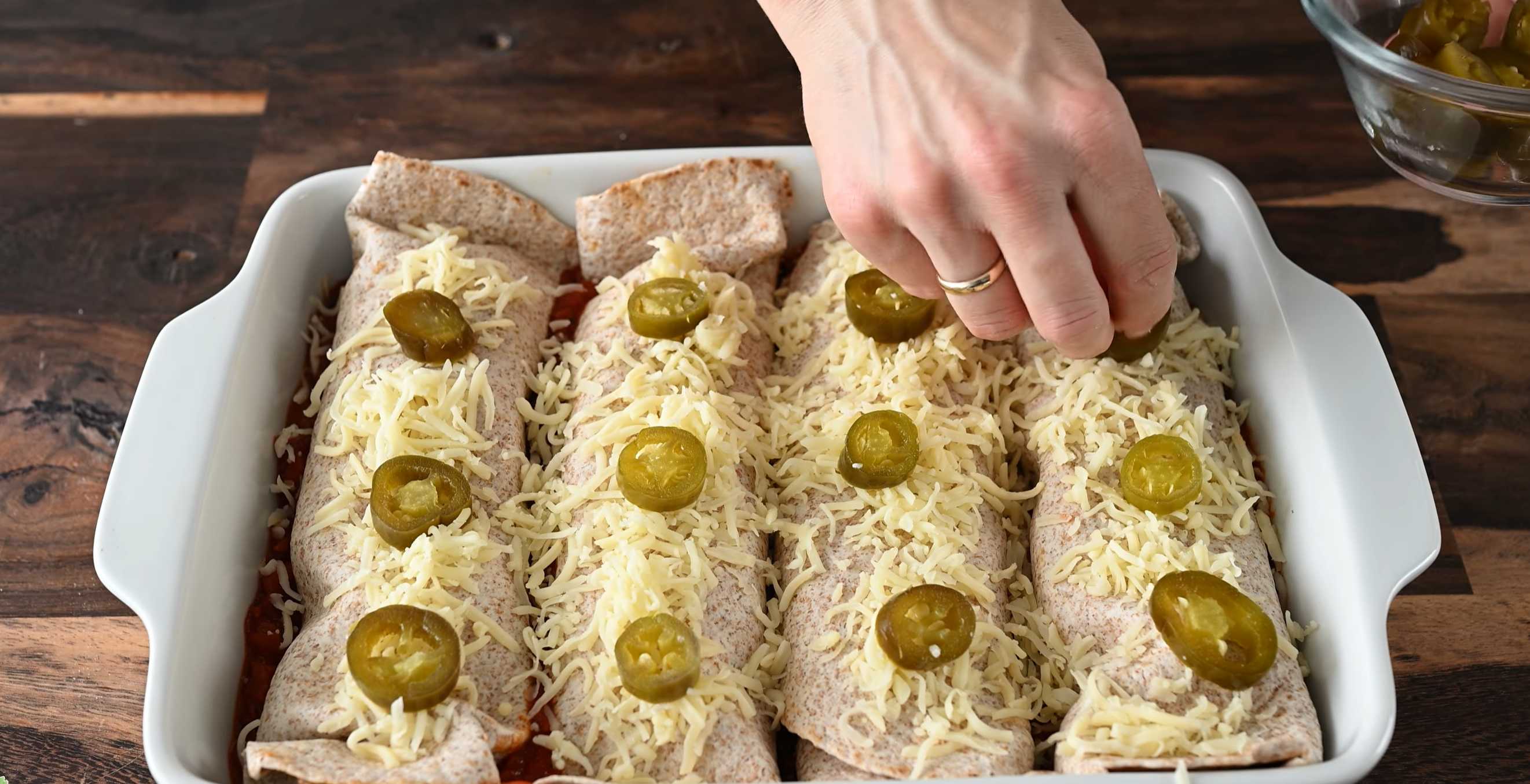 Enchilada aux légumes - Étape 13