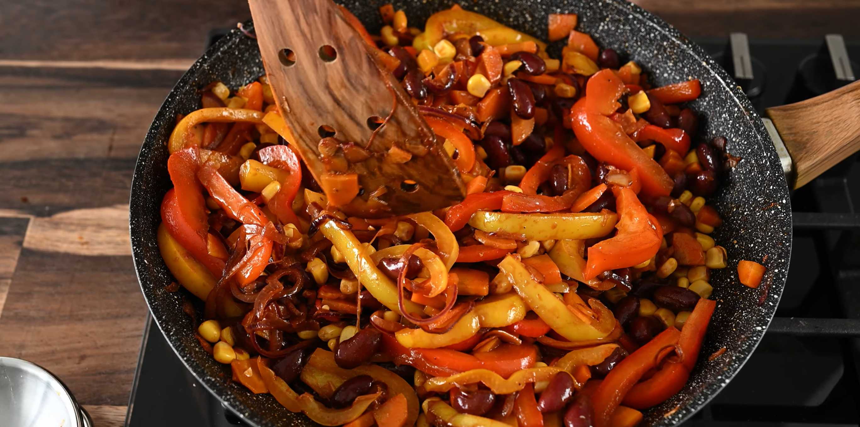 Enchilada aux légumes - Étape 9