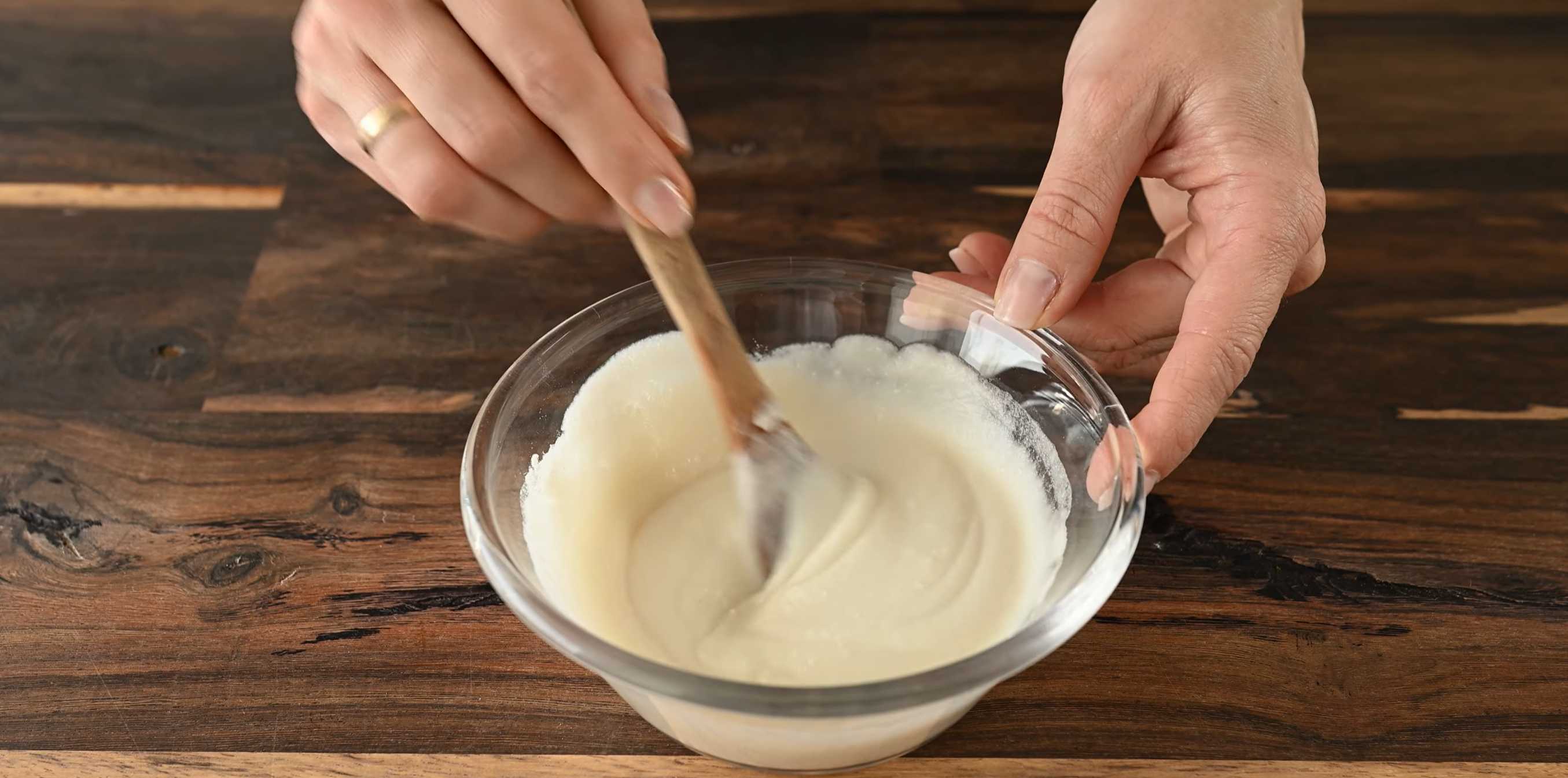 Petit-déjeuner végétalien aux œufs brouillés - Étape 5