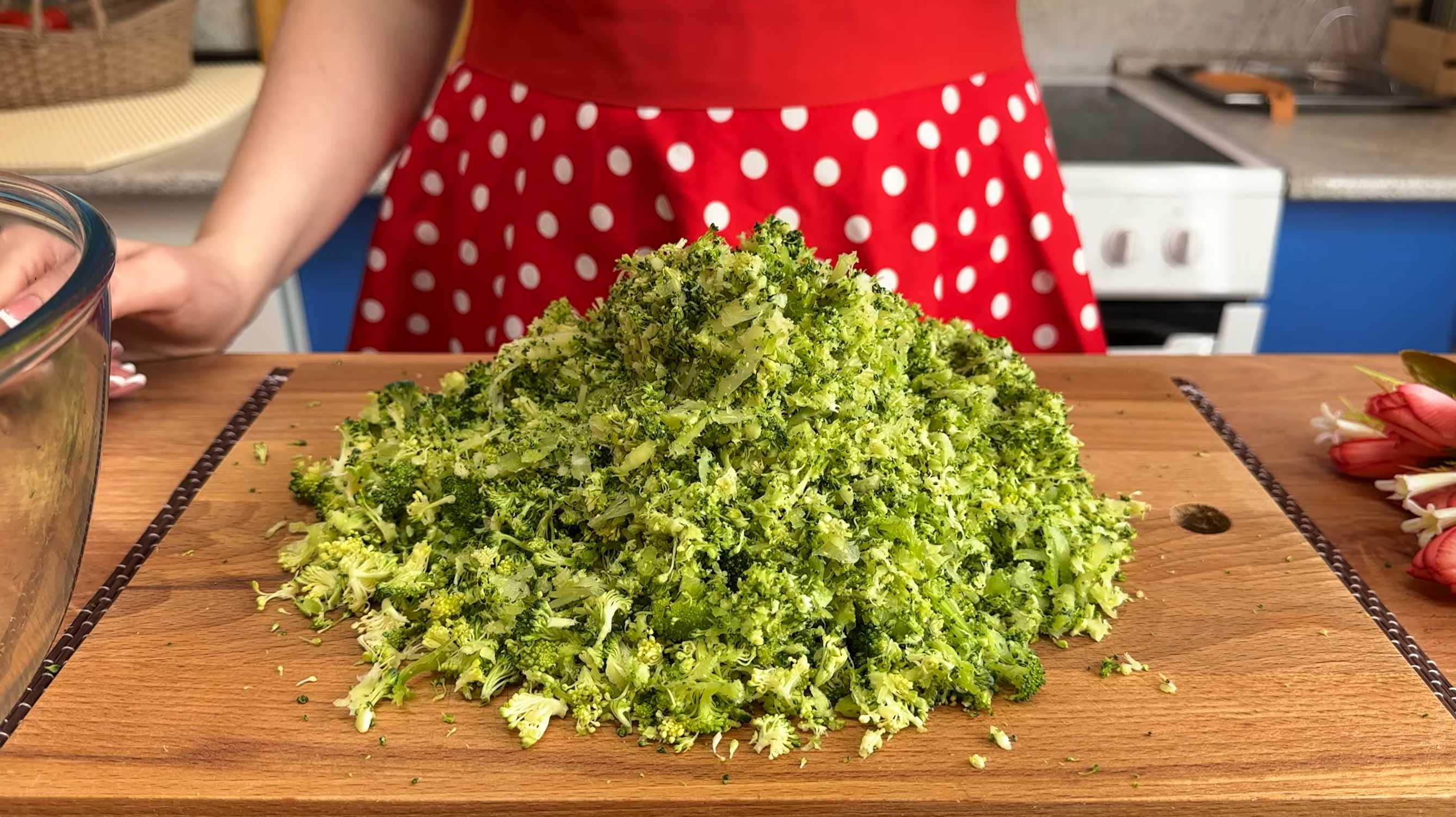 Gratin de brocolis et fromage - Étape 2