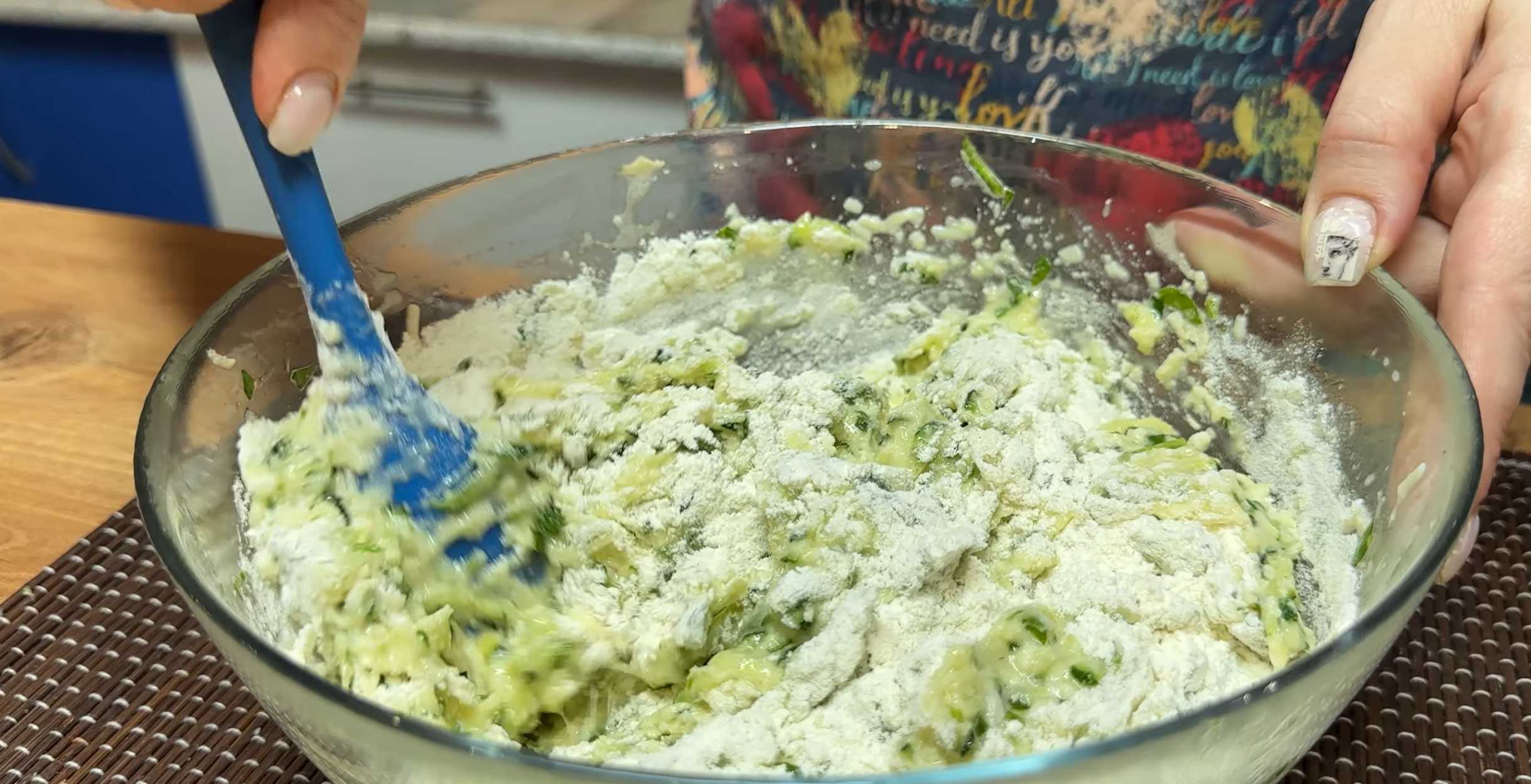 Muffins aux courgettes et aux pommes de terre - Étape 10