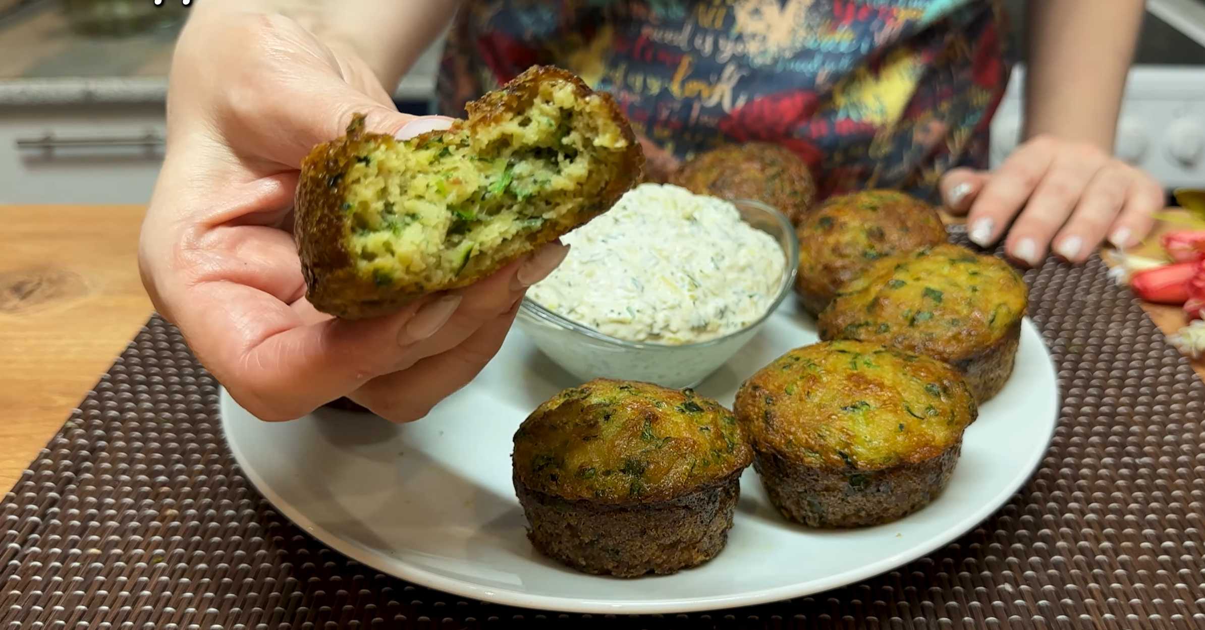 Muffins aux courgettes et aux pommes de terre - Étape 13