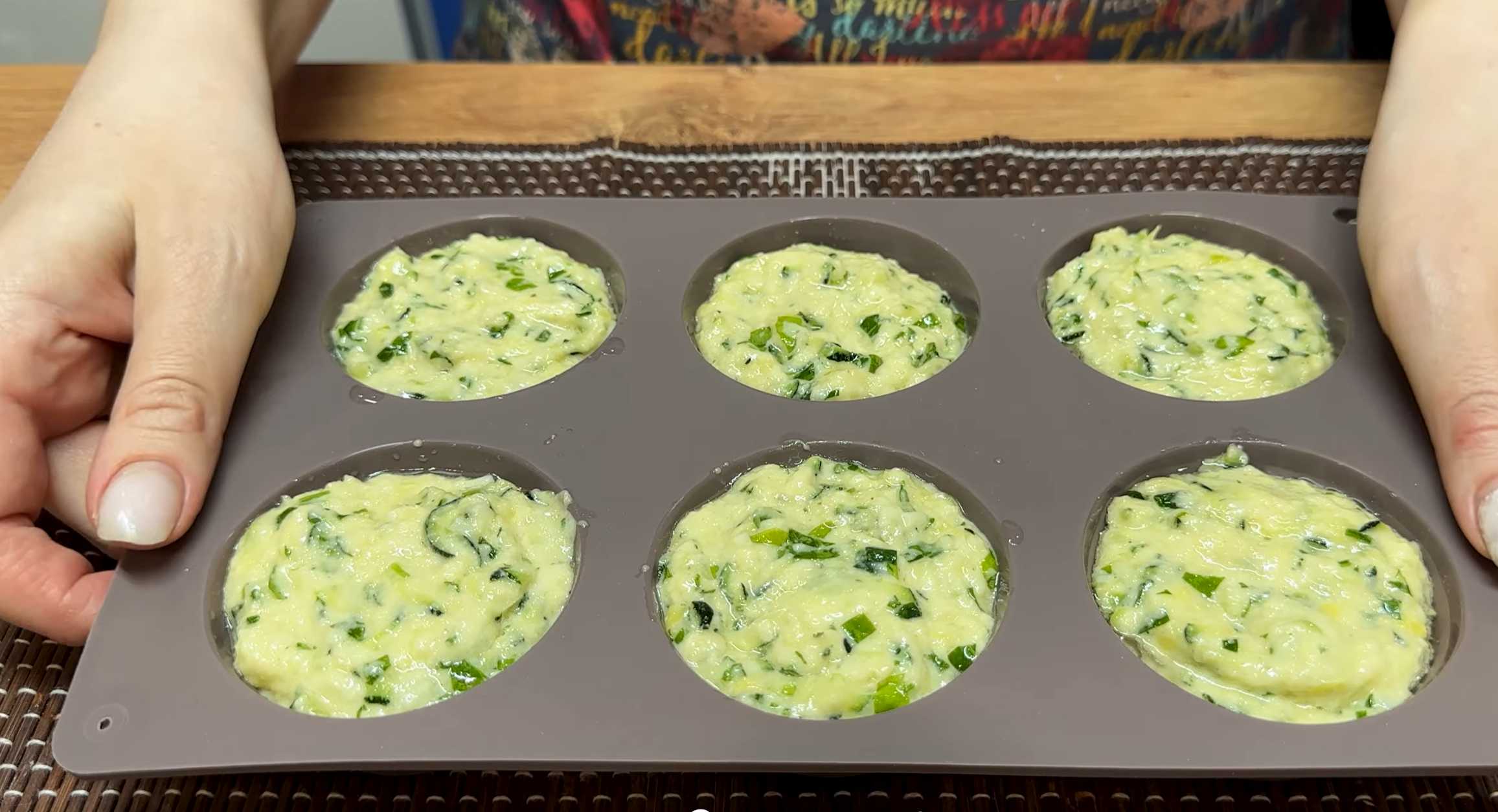Muffins aux courgettes et aux pommes de terre - Étape 11