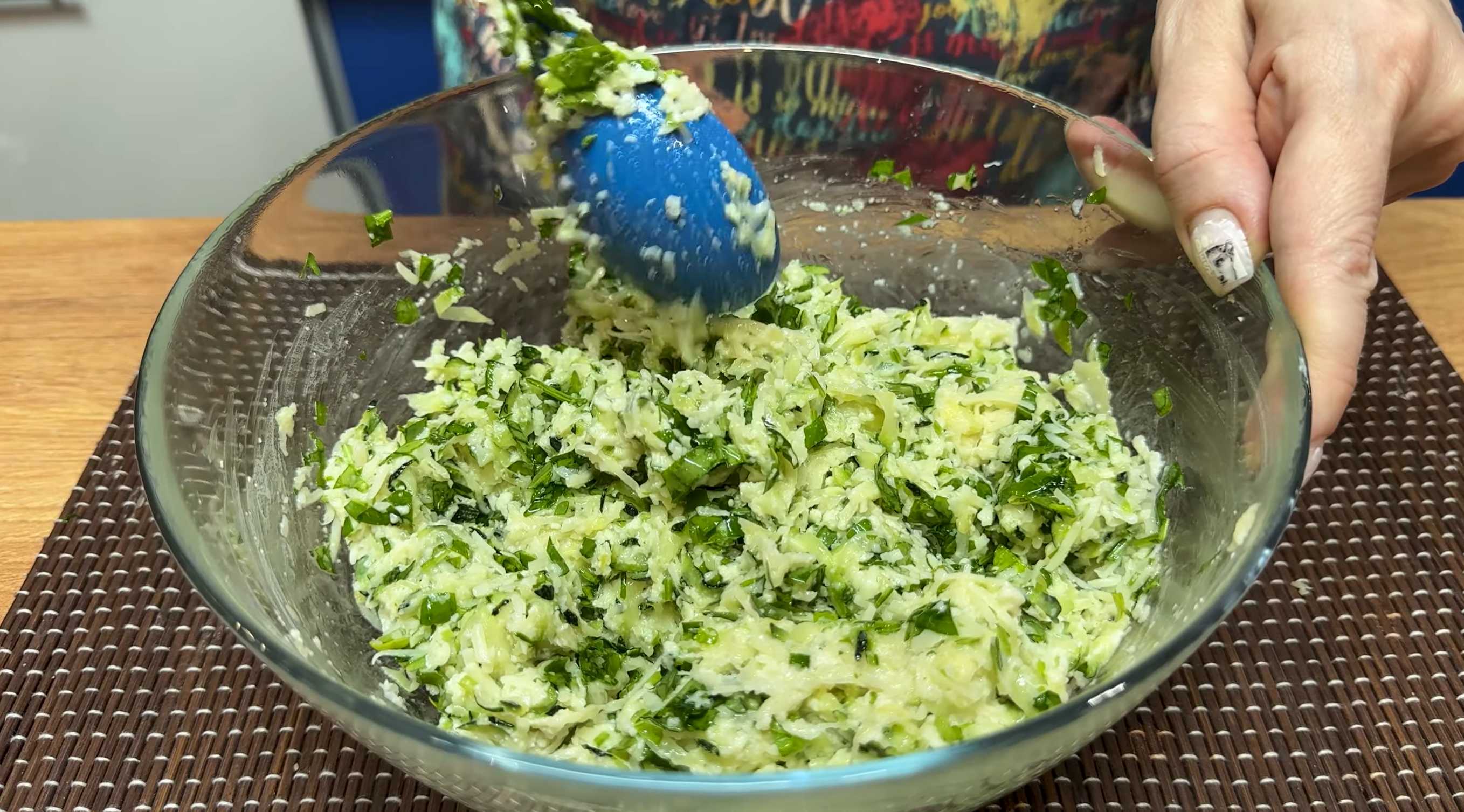 Muffins aux courgettes et aux pommes de terre - Étape 7