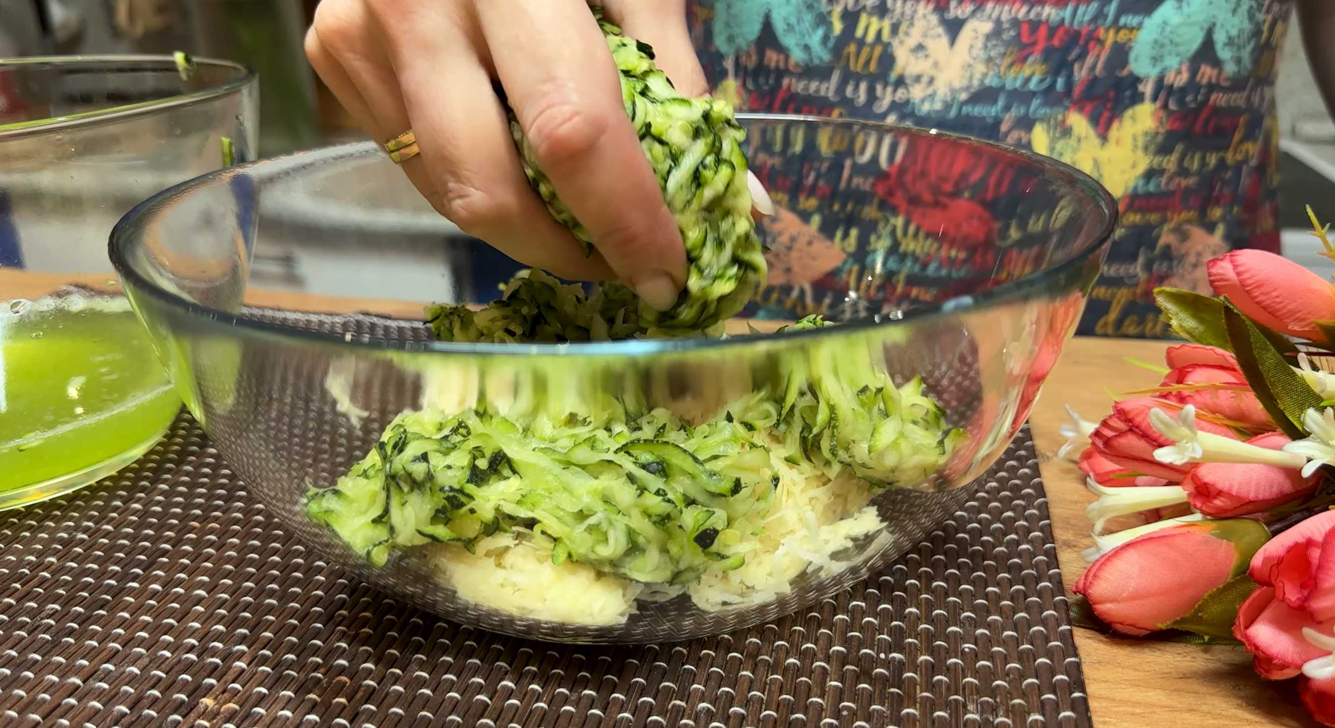 Muffins aux courgettes et aux pommes de terre - Étape 3