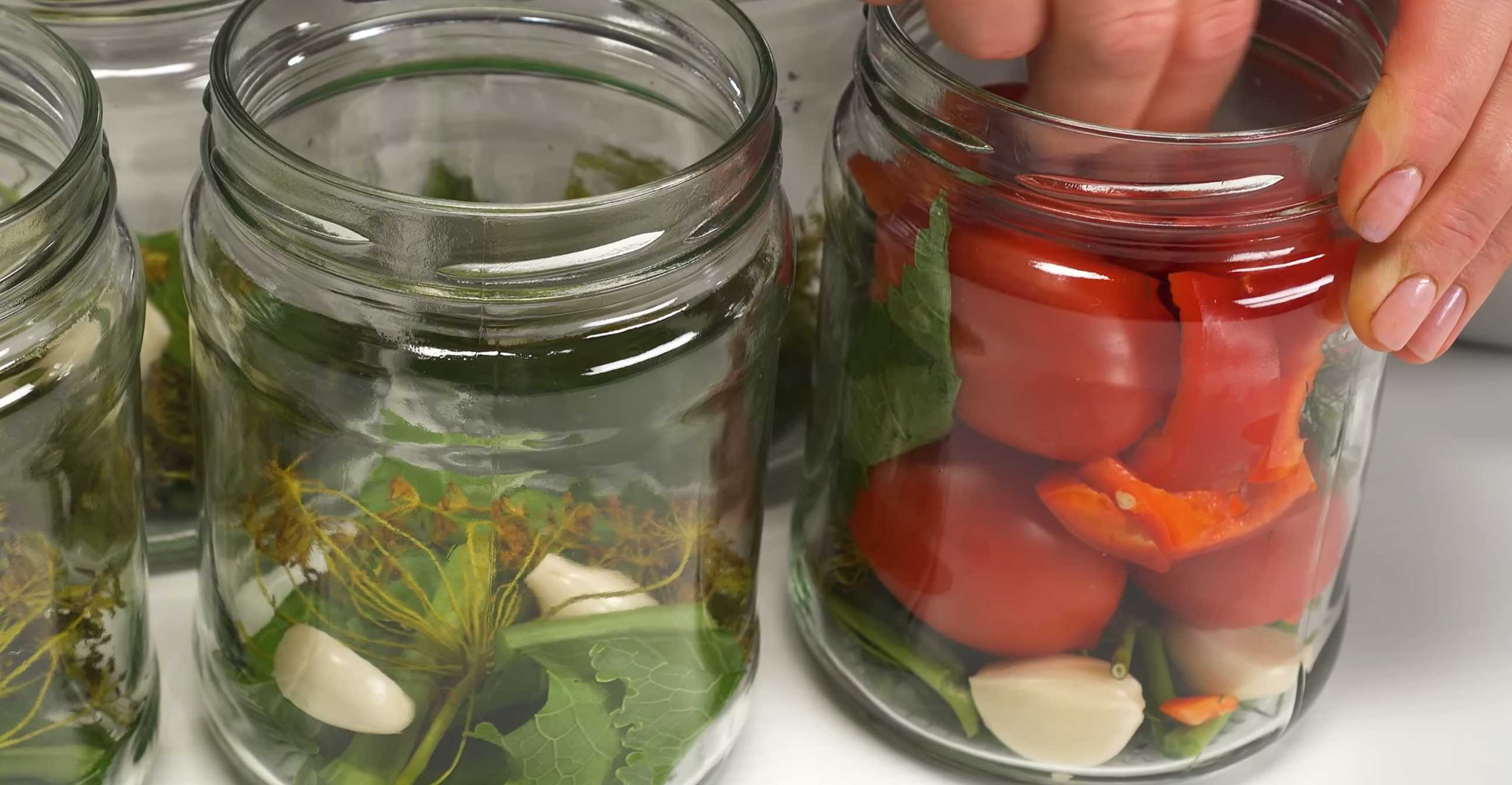 Tomates marinées en conserve - Étape 5