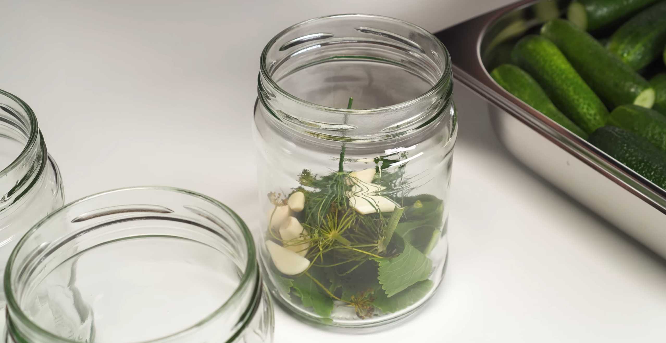 Concombres marinés dans une marinade légère - Étape 5