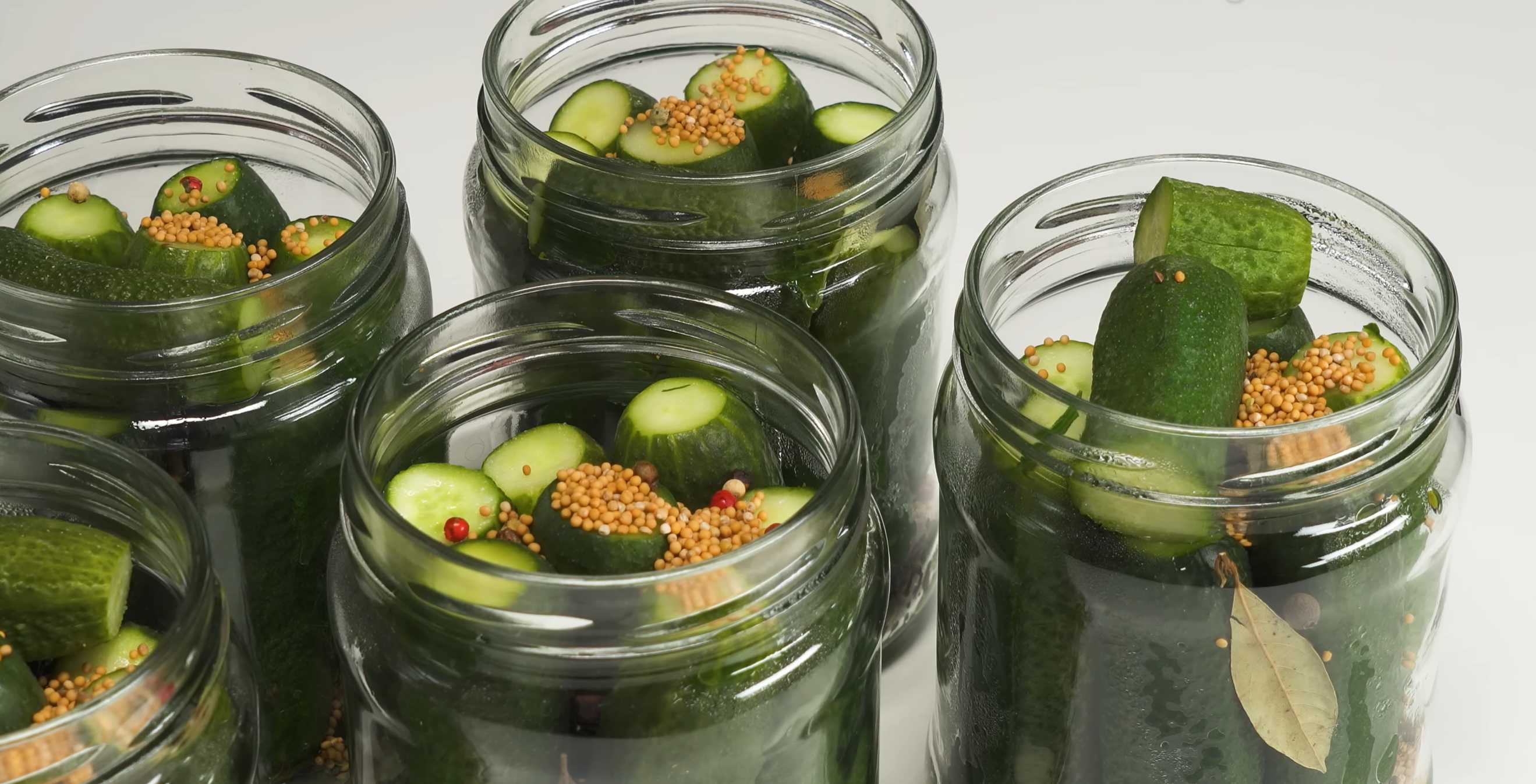 Concombres marinés dans une marinade légère - Étape 8