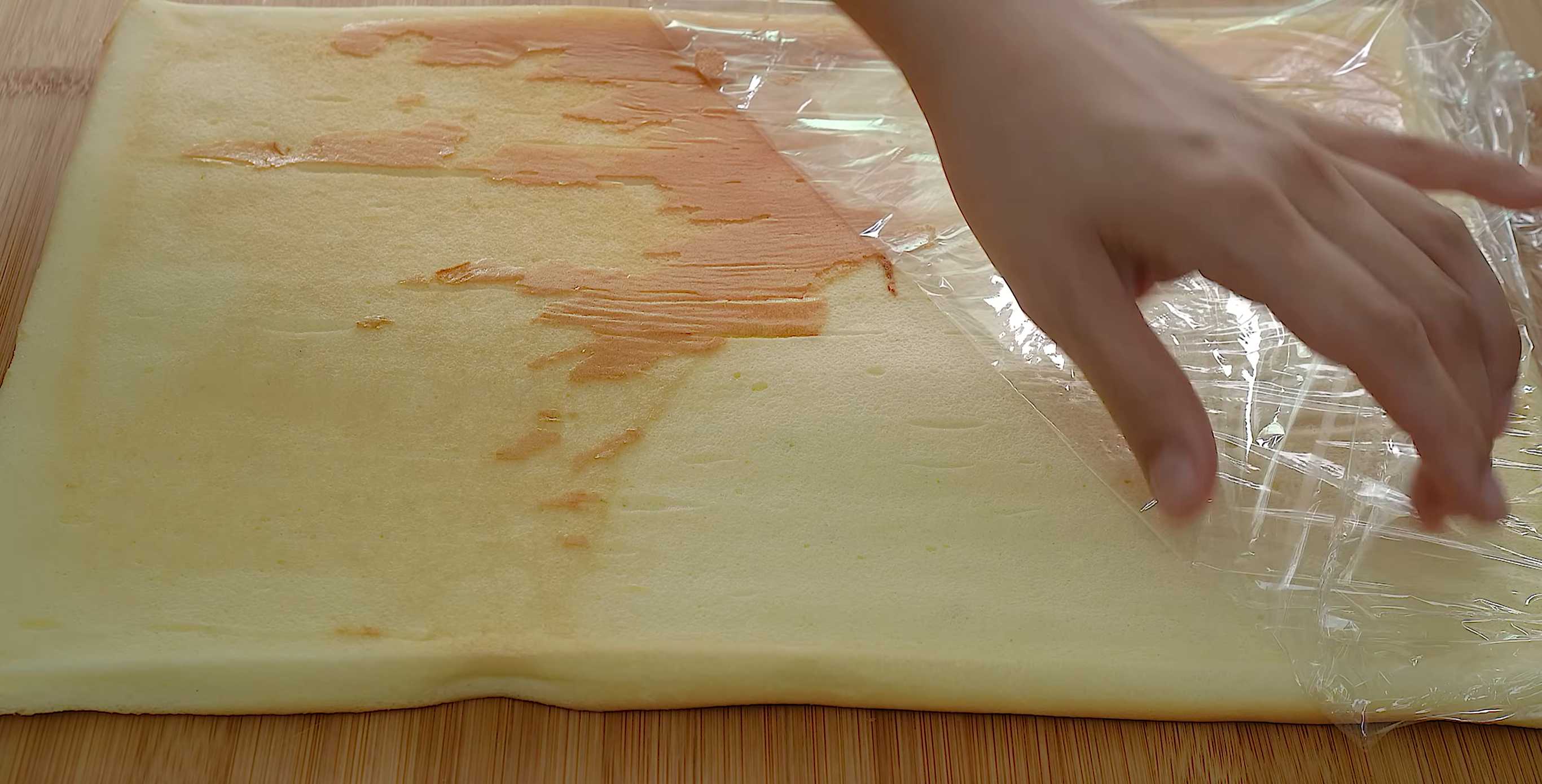 Rouleaux de génoise tendres - Étape 13