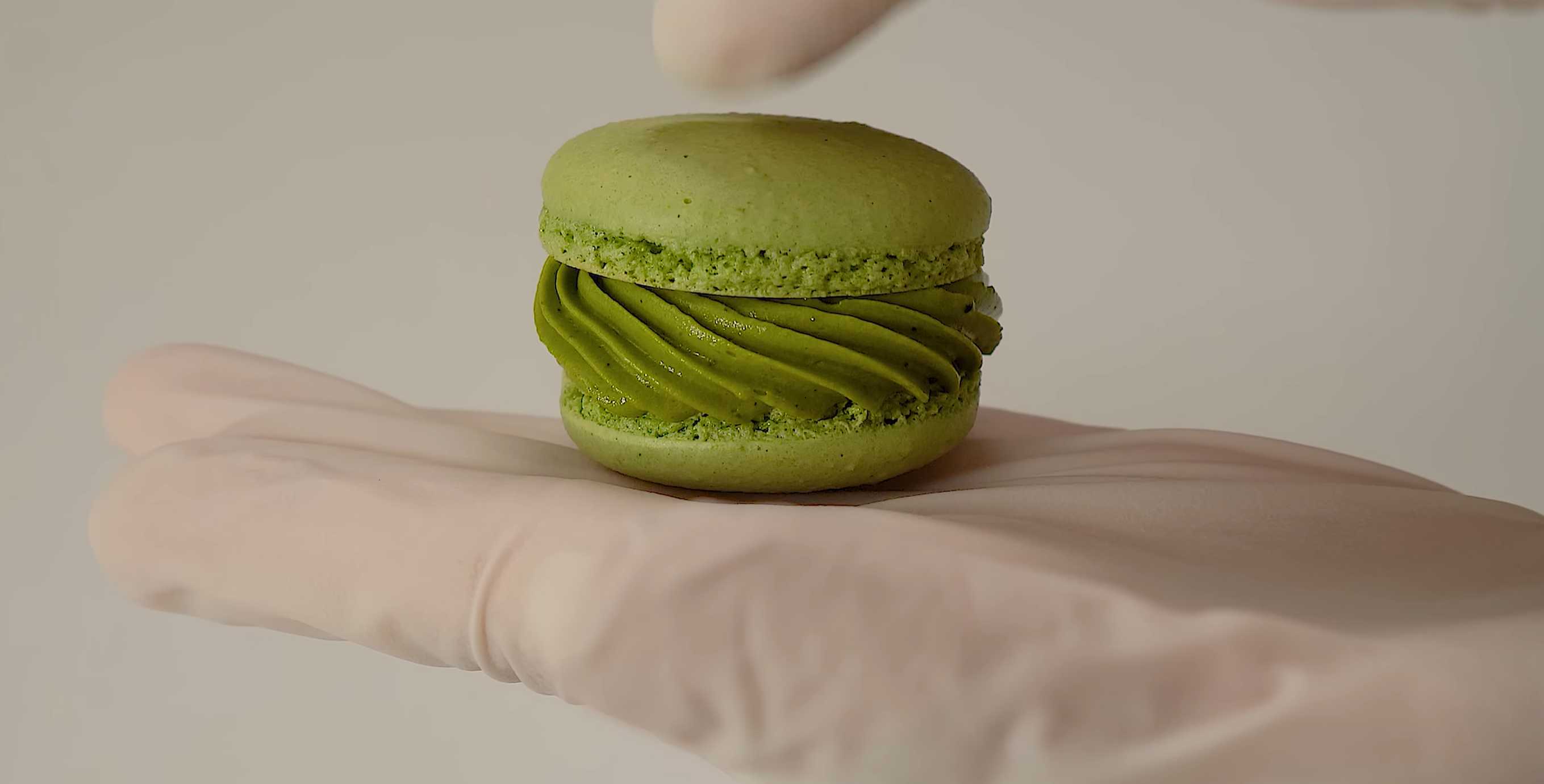 Macarons maison à la crème de thé vert - Étape 15