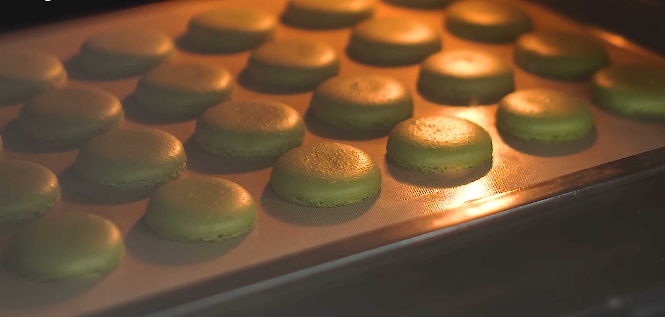 Macarons maison à la crème de thé vert - Étape 8