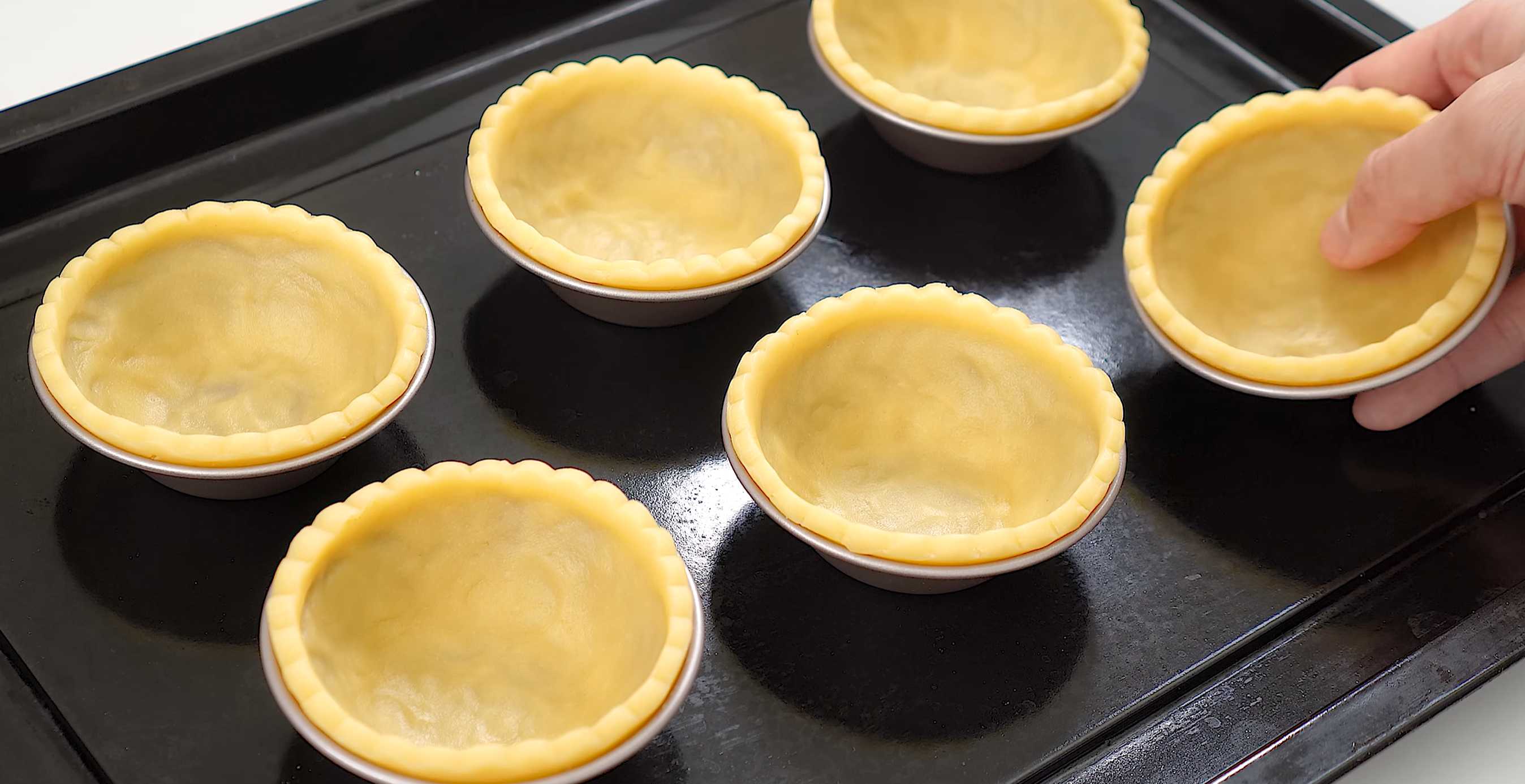 Tartelettes aux œufs - Étape 10