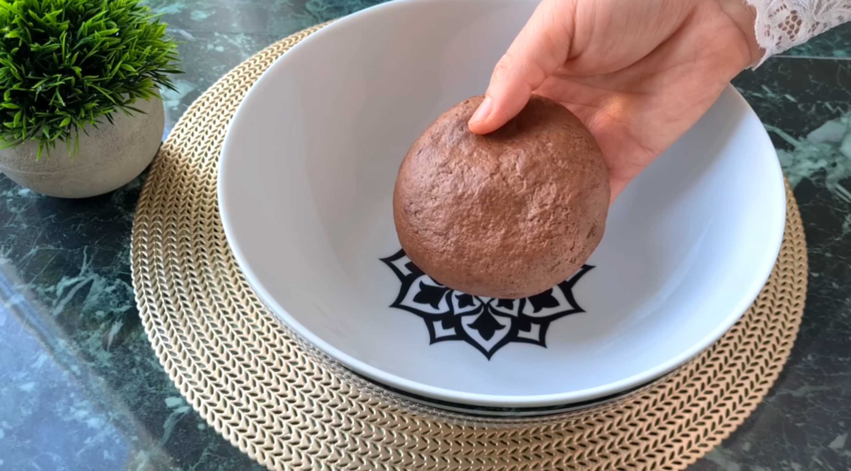 Fleurs en biscuits de Noël - Étape 5