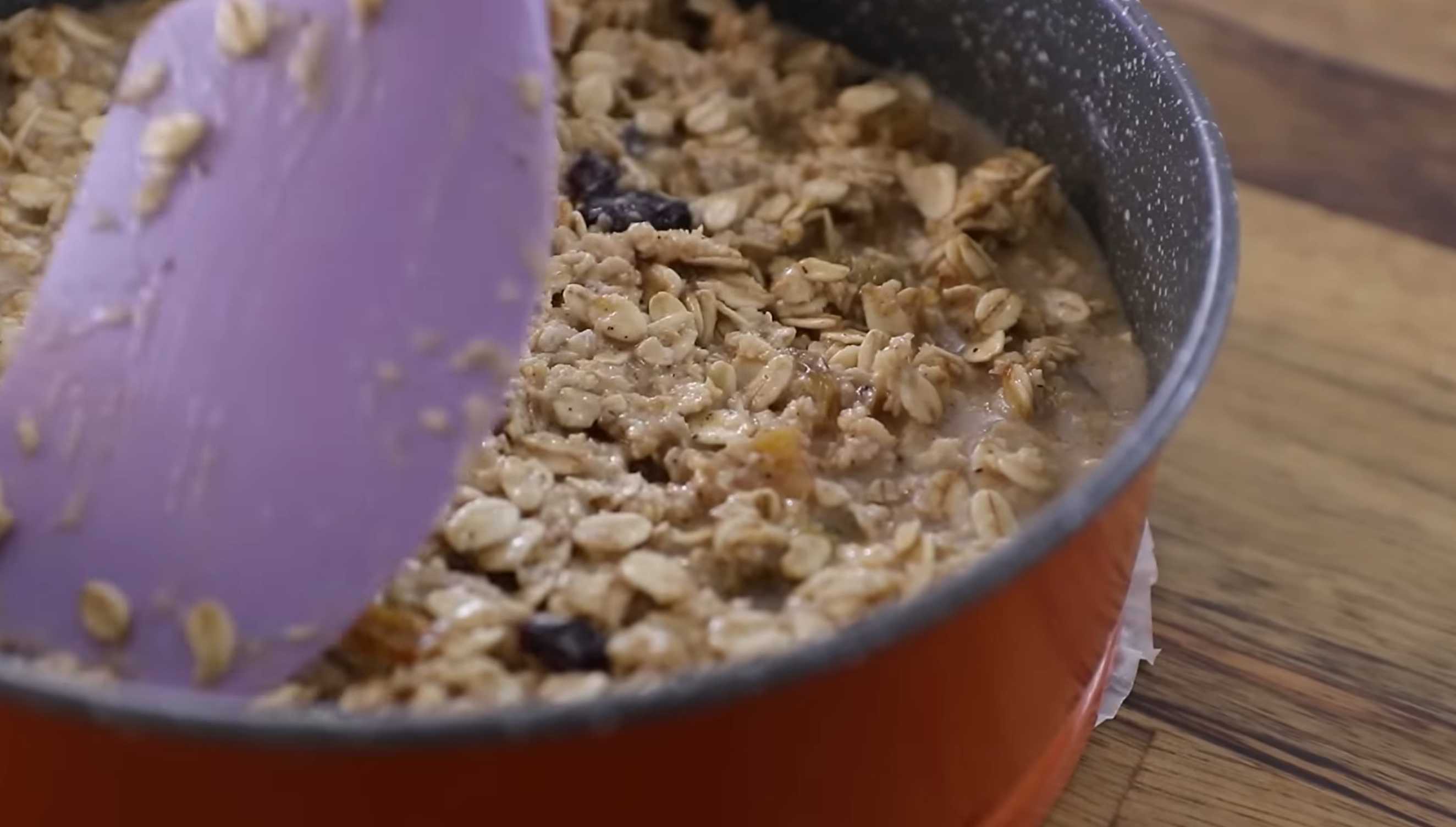 Gâteau à l'avoine - Étape 5