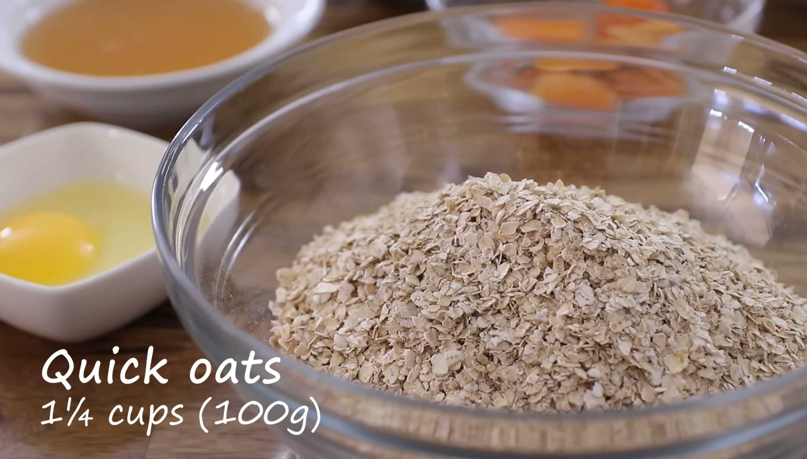 Gâteau à l'avoine - Étape 1