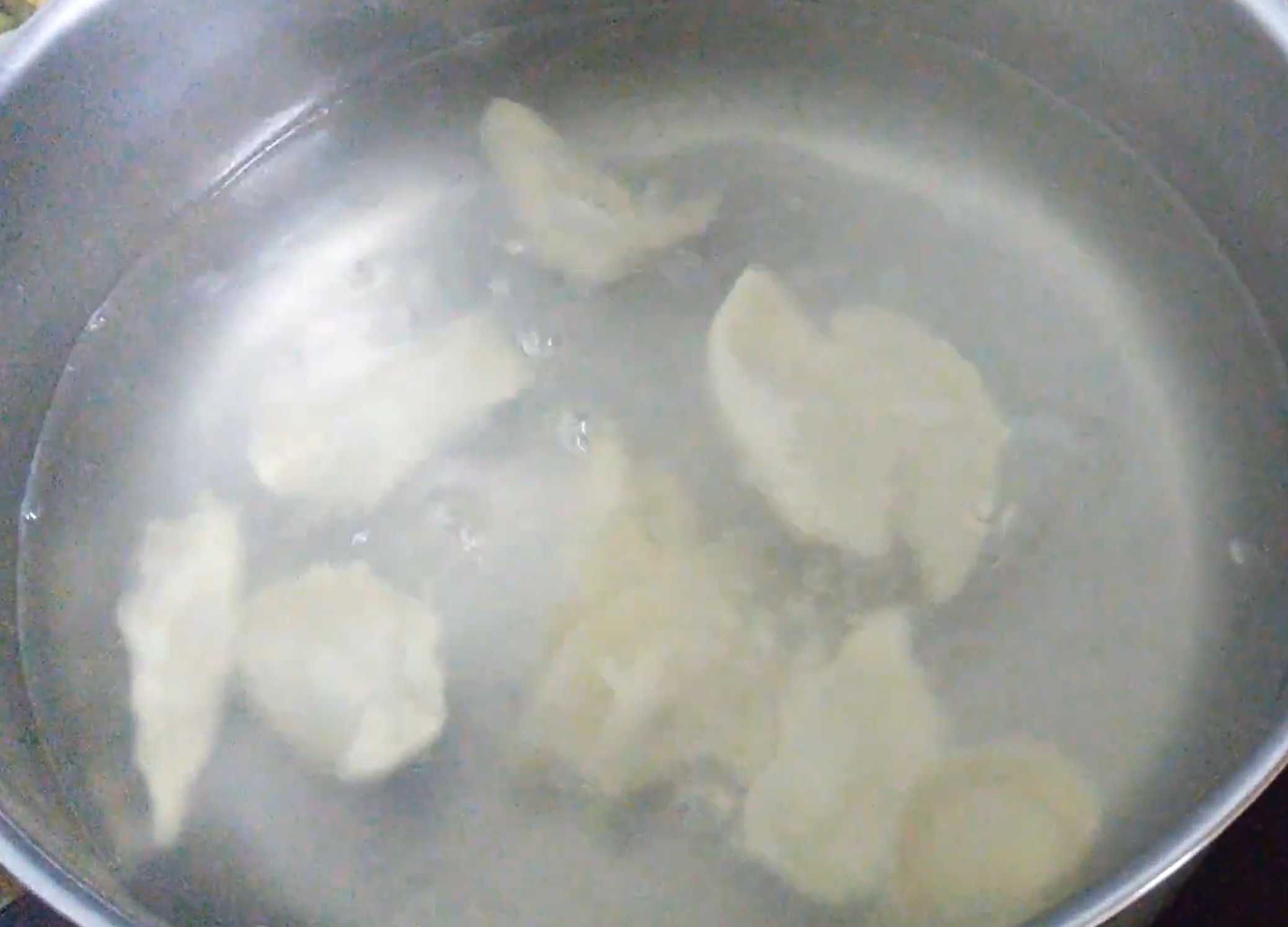 Raviolis Jiaozi chinois - Étape 15