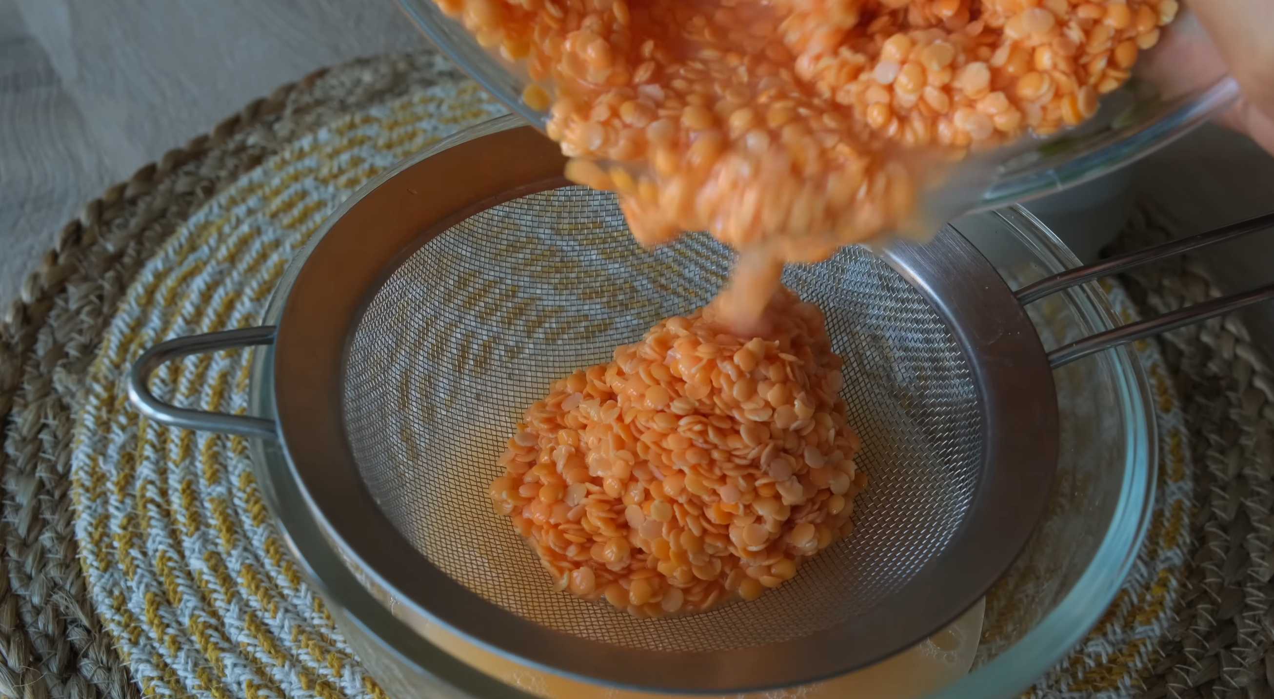 Galettes de lentilles - Étape 2