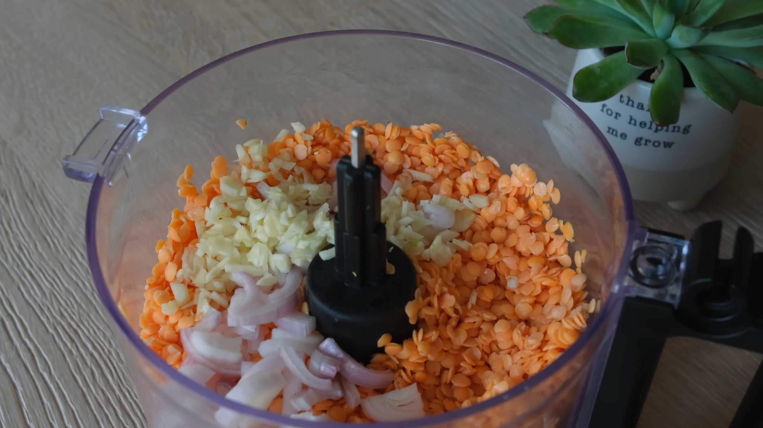 Galettes de lentilles - Étape 4