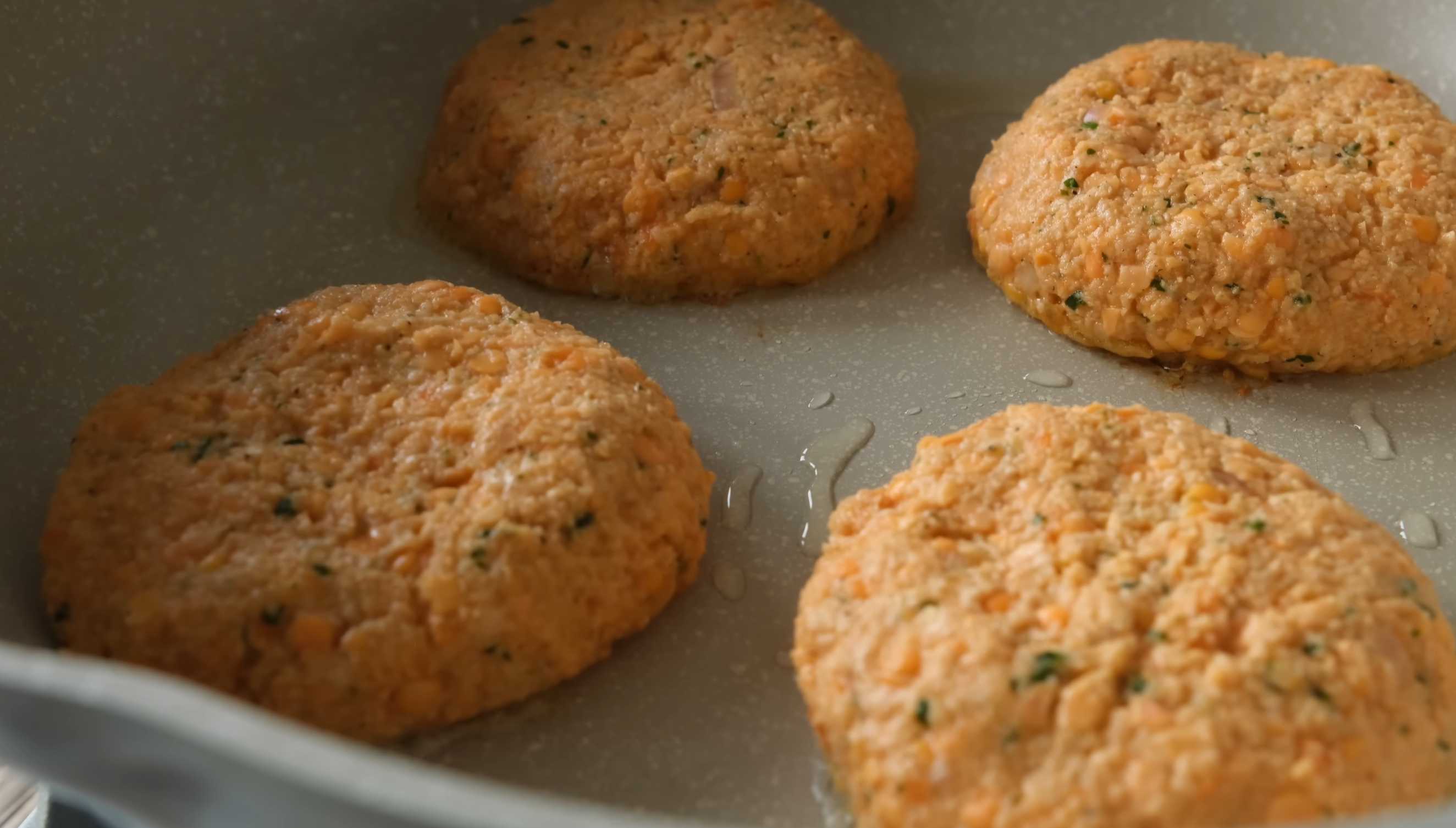 Galettes de lentilles - Étape 10