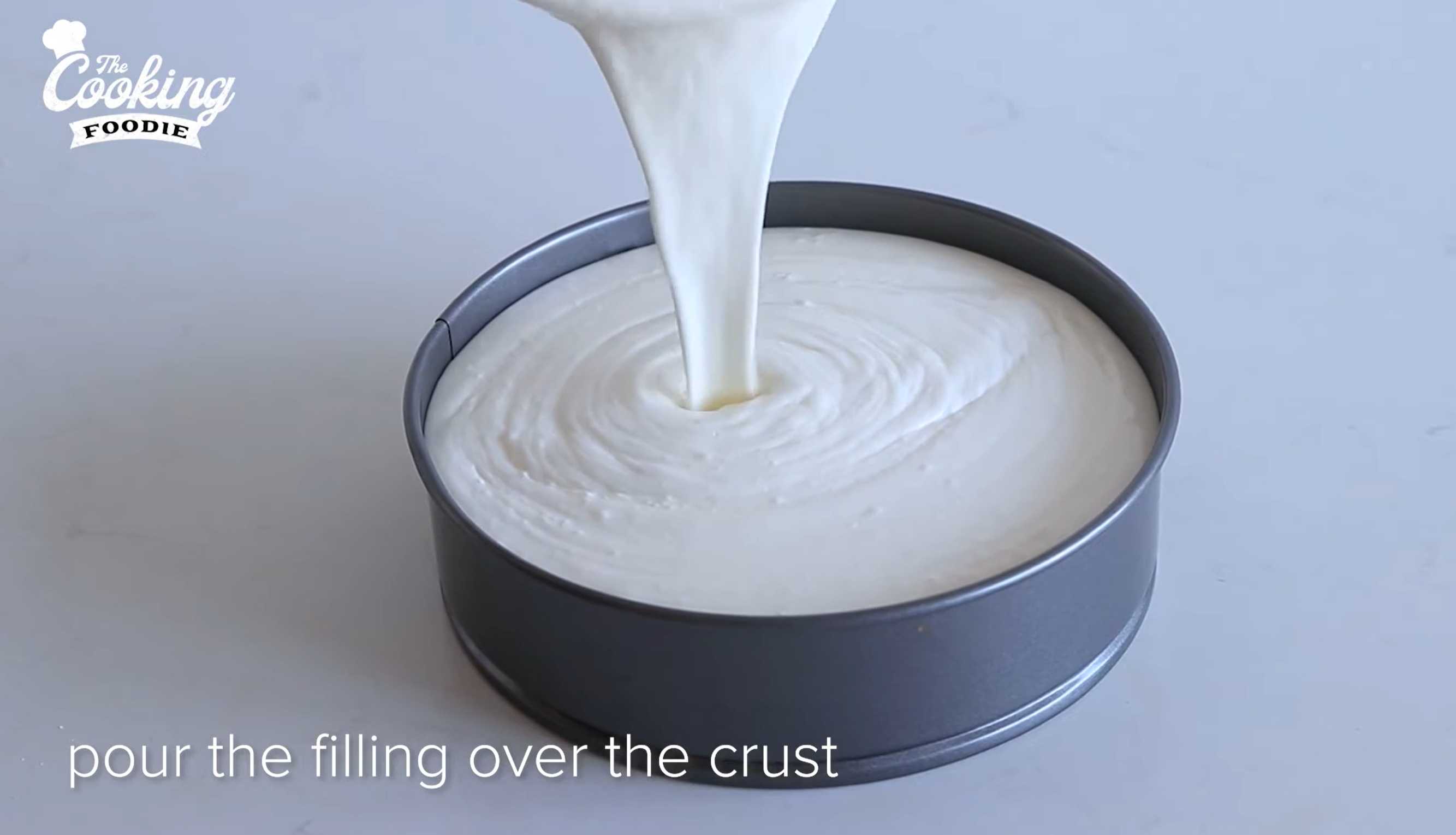 Gâteau au fromage à la crème sure - Étape 8