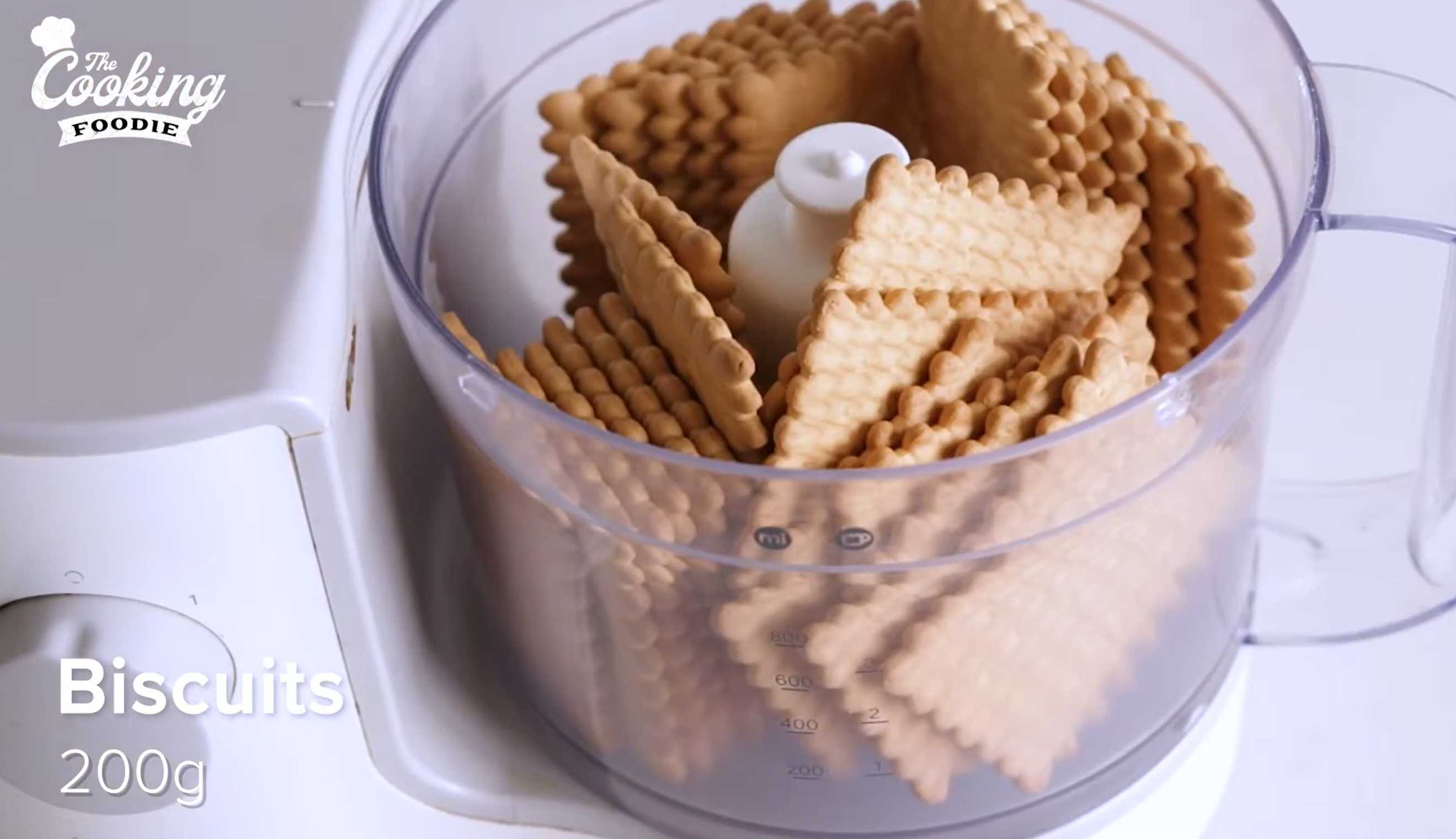 Gâteau au fromage à la crème sure - Étape 1