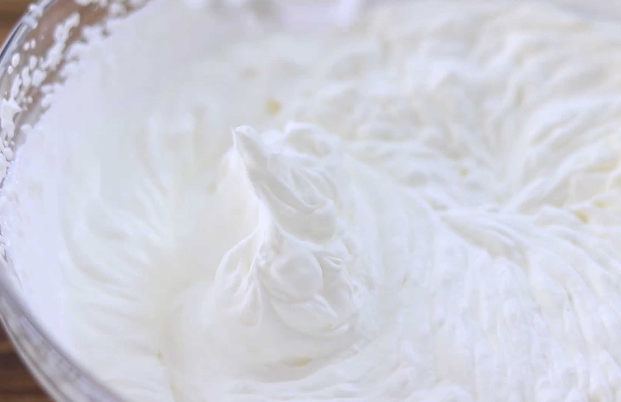 Glace maison aux cerises - Étape 2