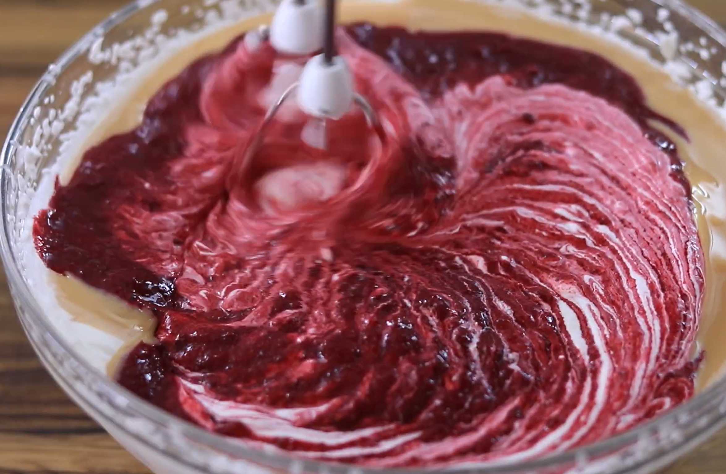 Glace maison aux cerises - Étape 3