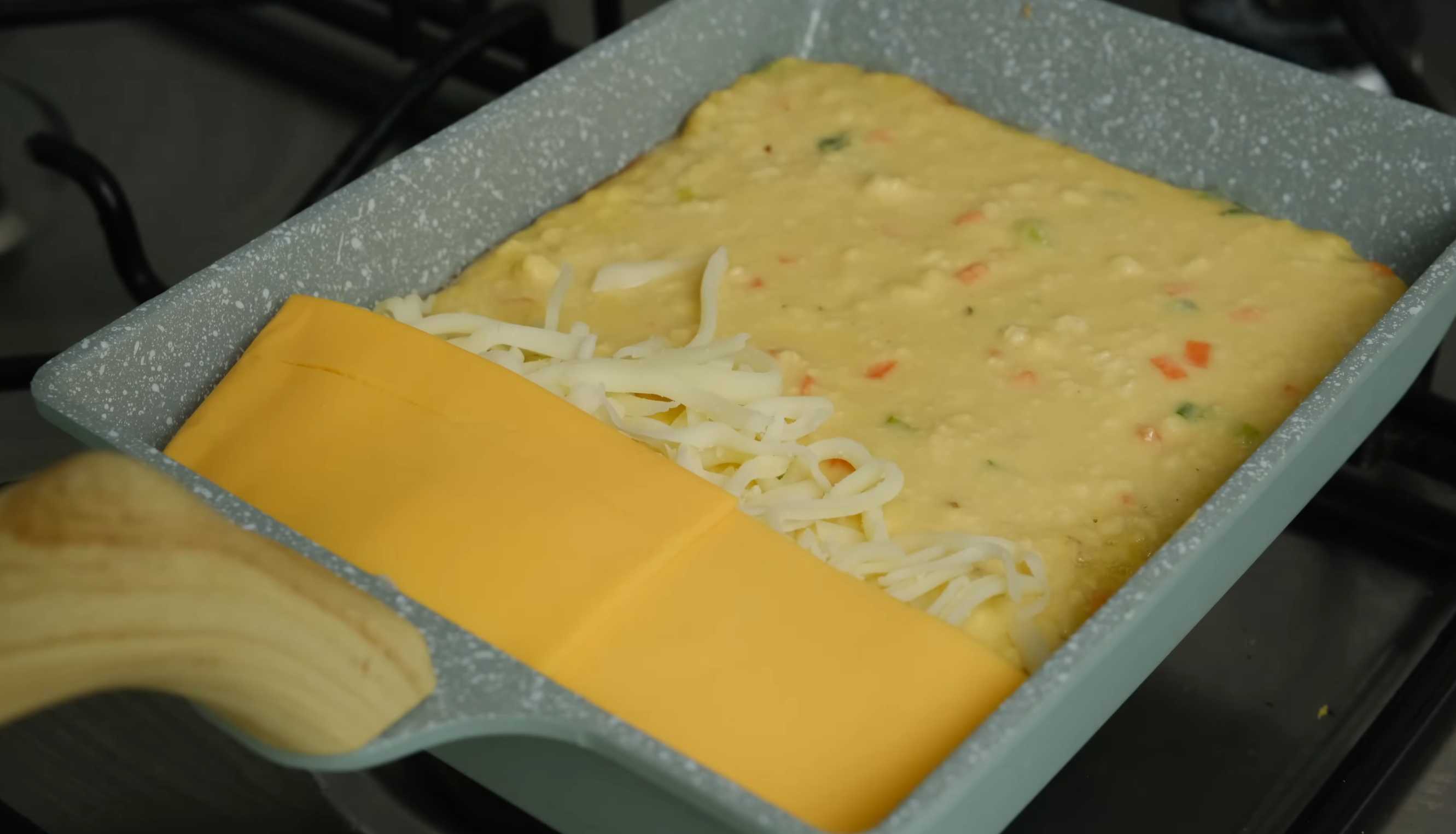 Omelette au tofu - Étape 8