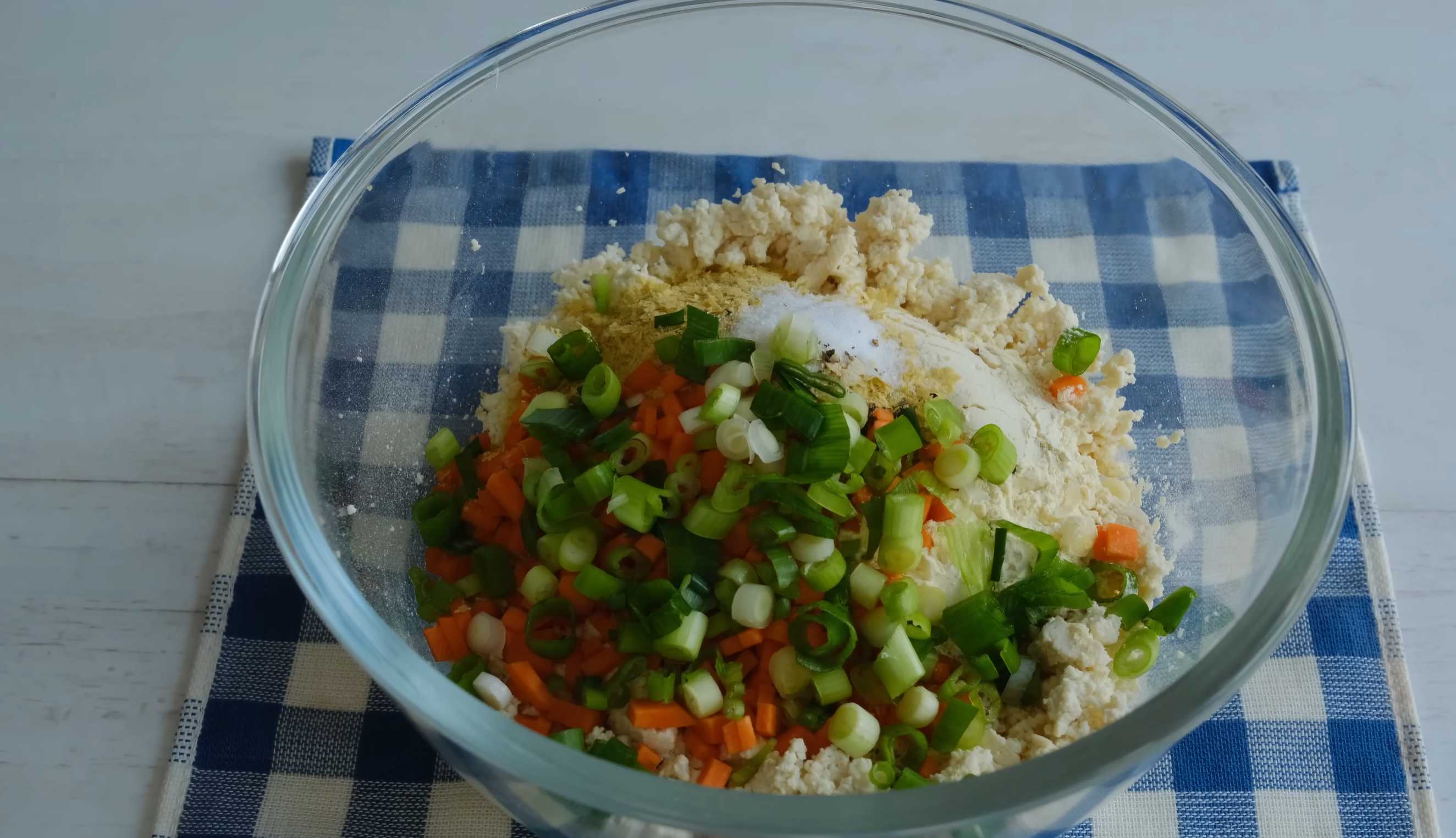 Omelette au tofu - Étape 5