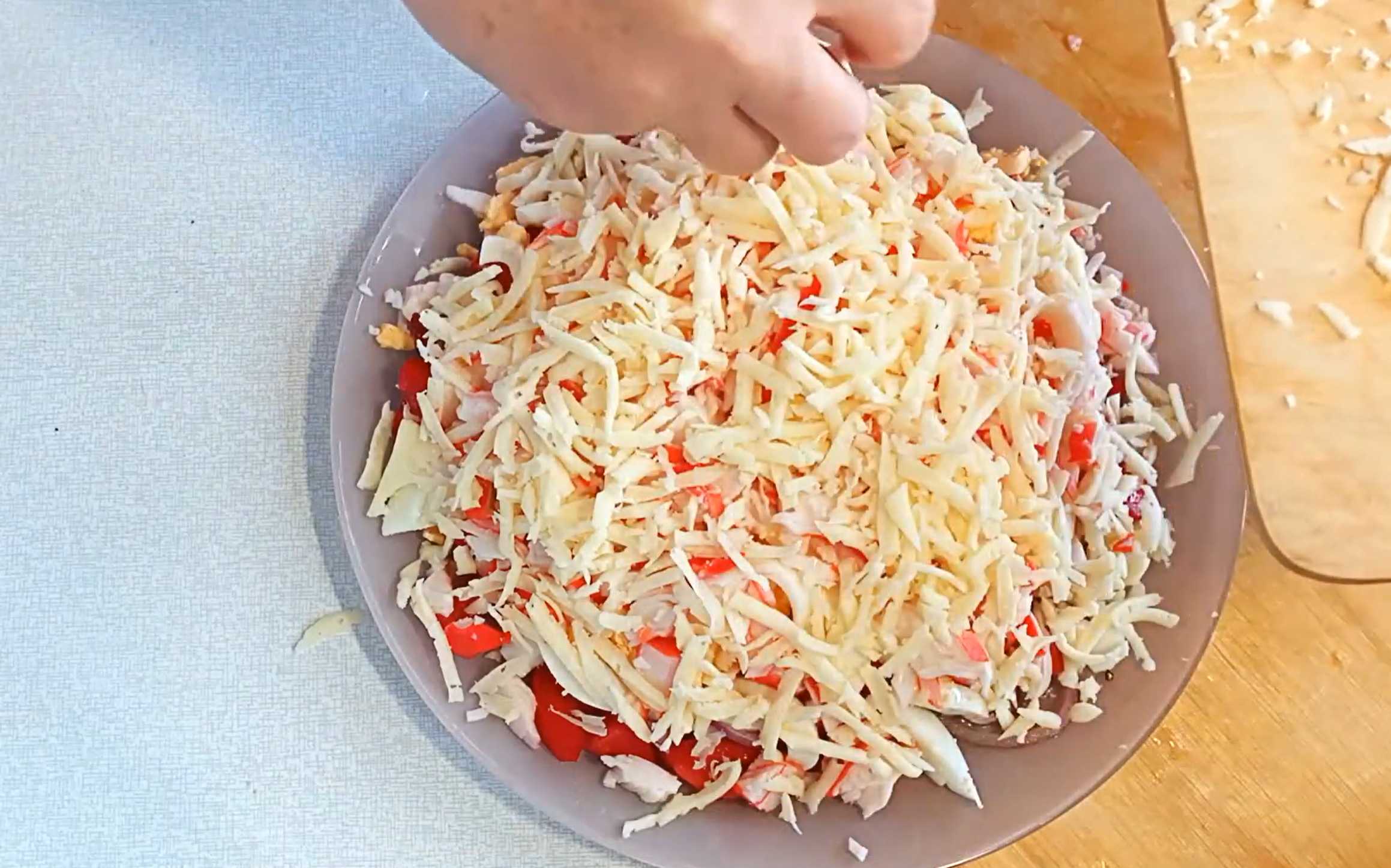 Salade de crabe sans mayonnaise - Étape 6