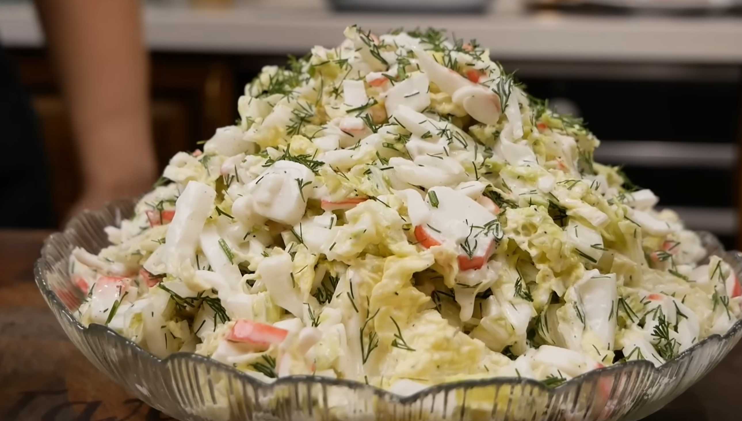 Salade de crabe au chou chinois - Étape 7