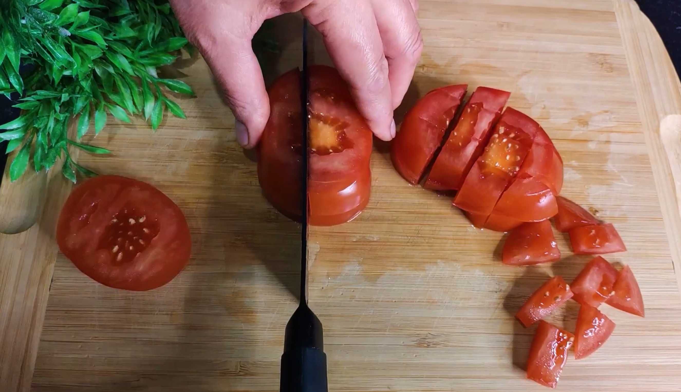 Salade de crabe aux poivrons - Étape 3