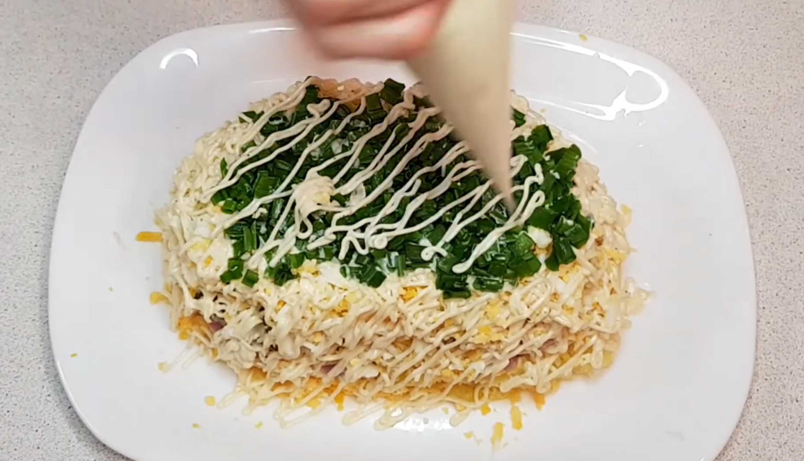 Olivier sous un manteau de fourrure - Étape 7