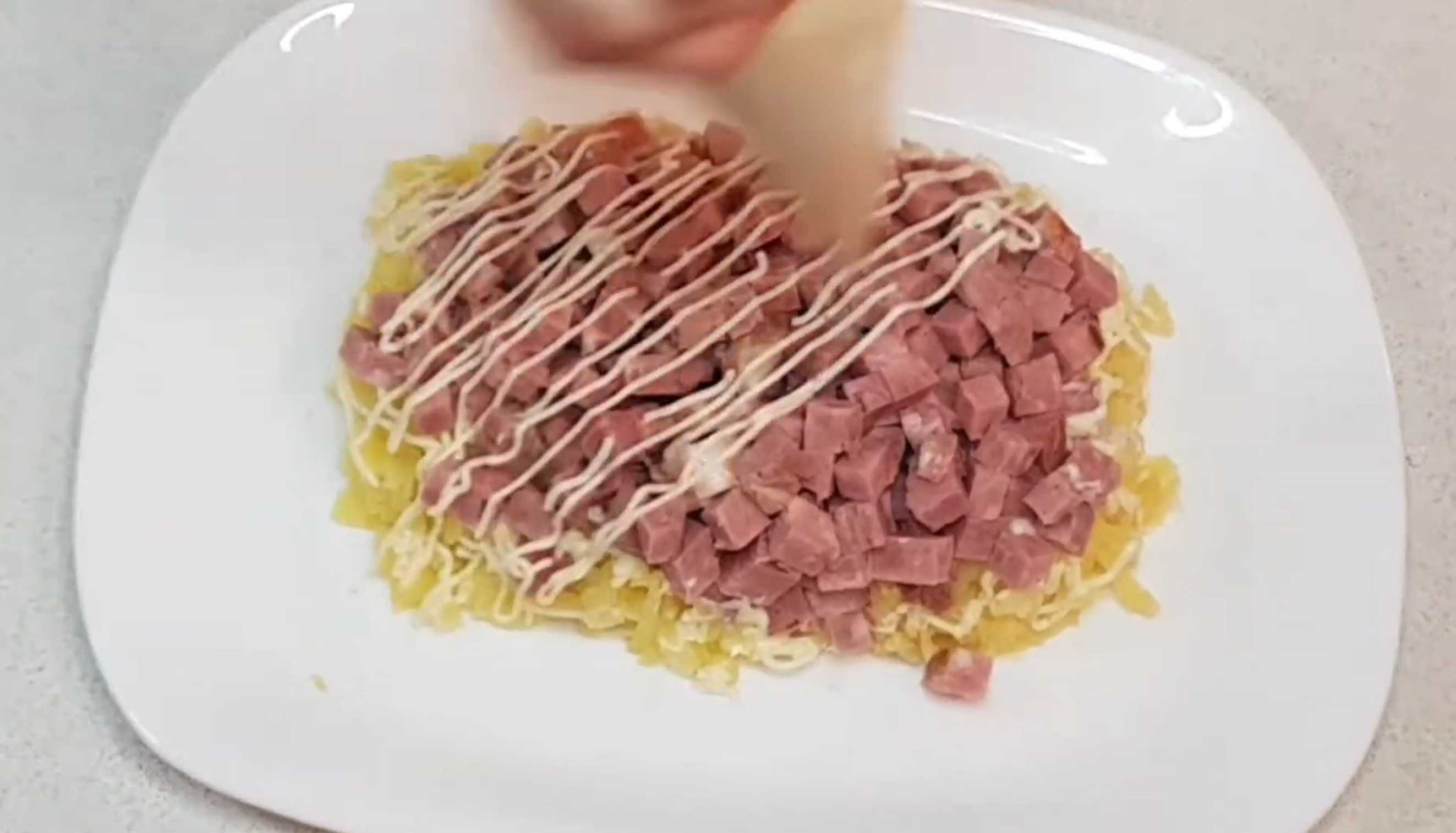 Olivier sous un manteau de fourrure - Étape 4