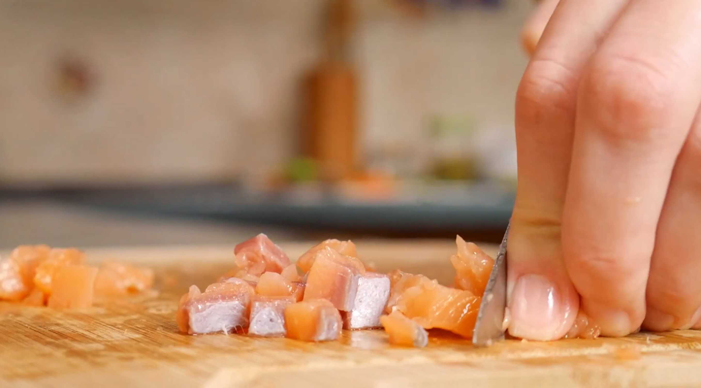 Salade Olivier au poisson - Étape 5