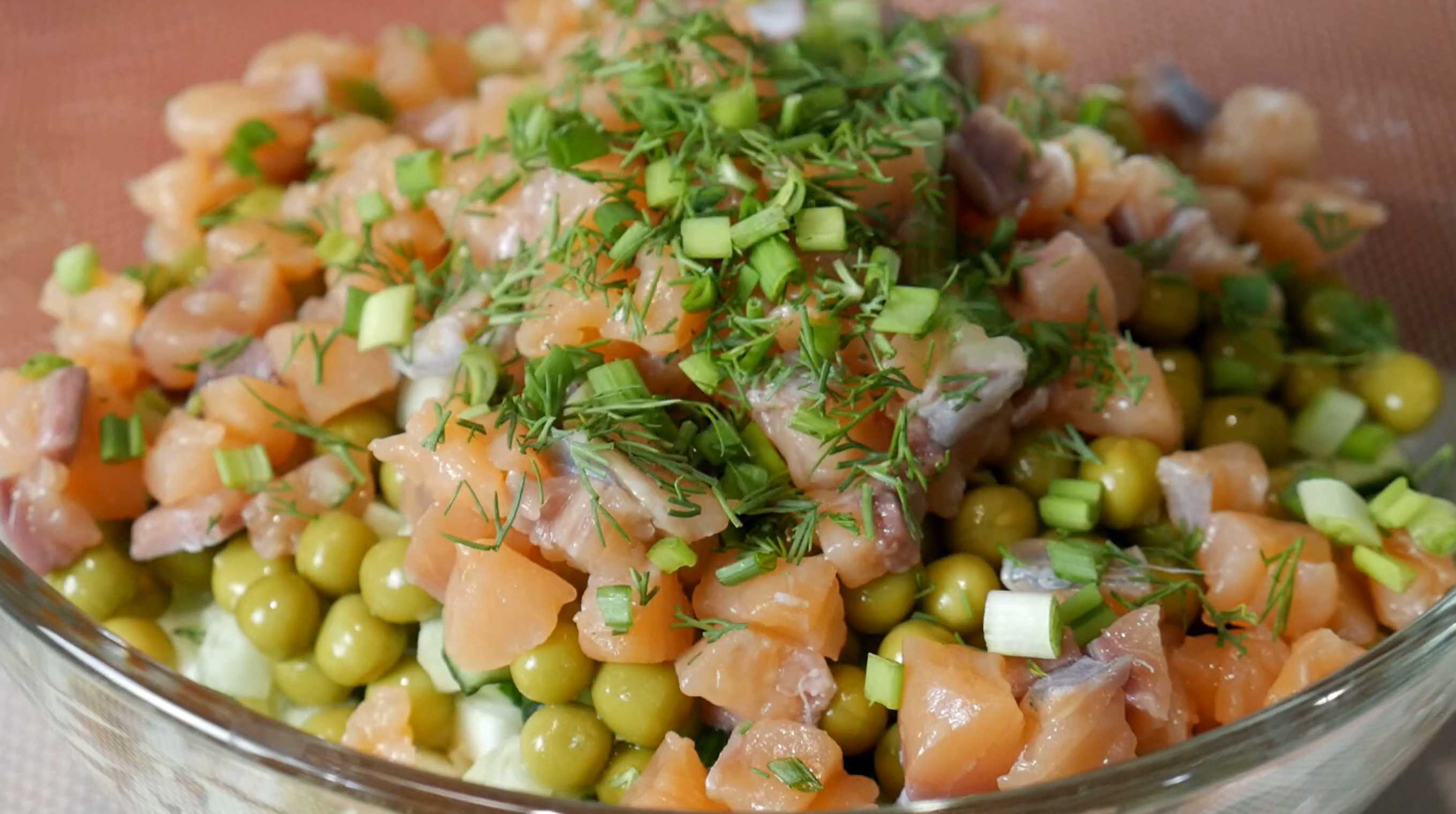 Salade Olivier au poisson - Étape 6