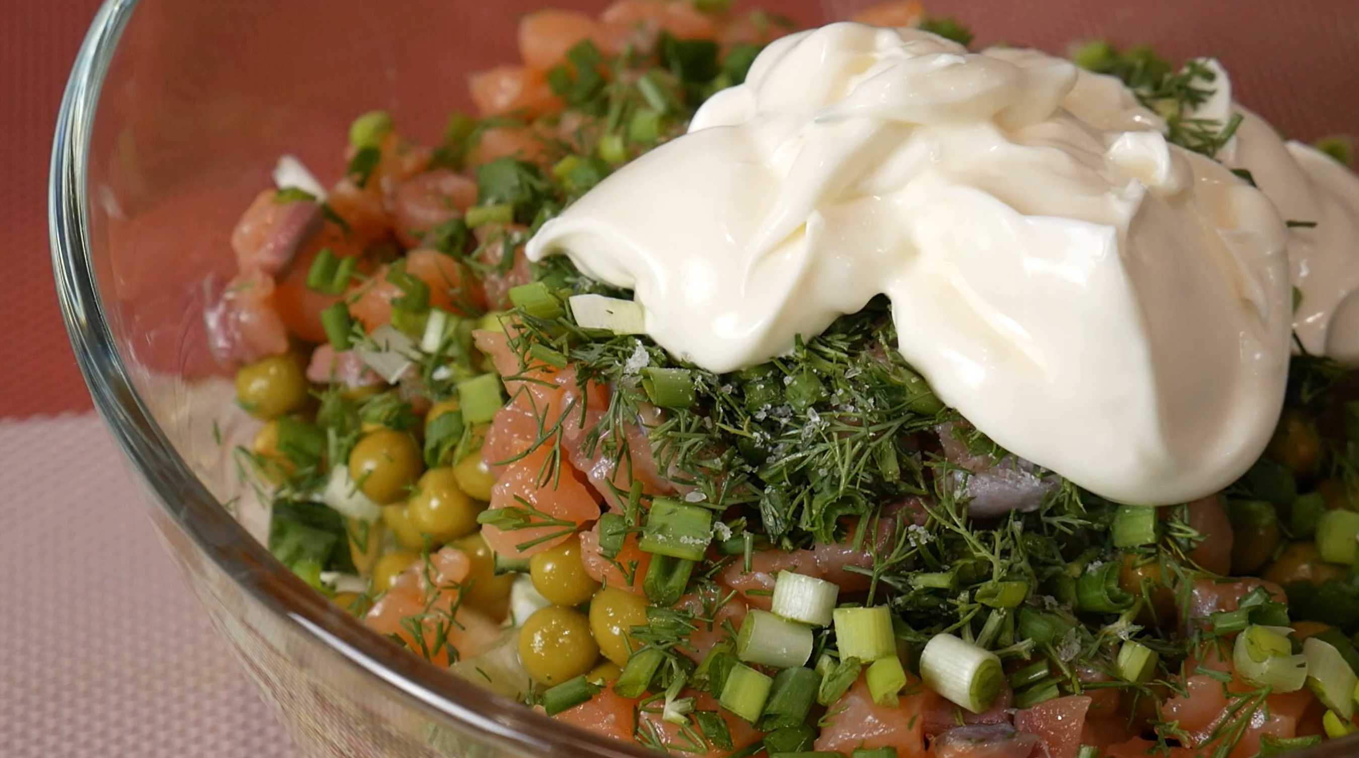 Salade Olivier au poisson - Étape 7