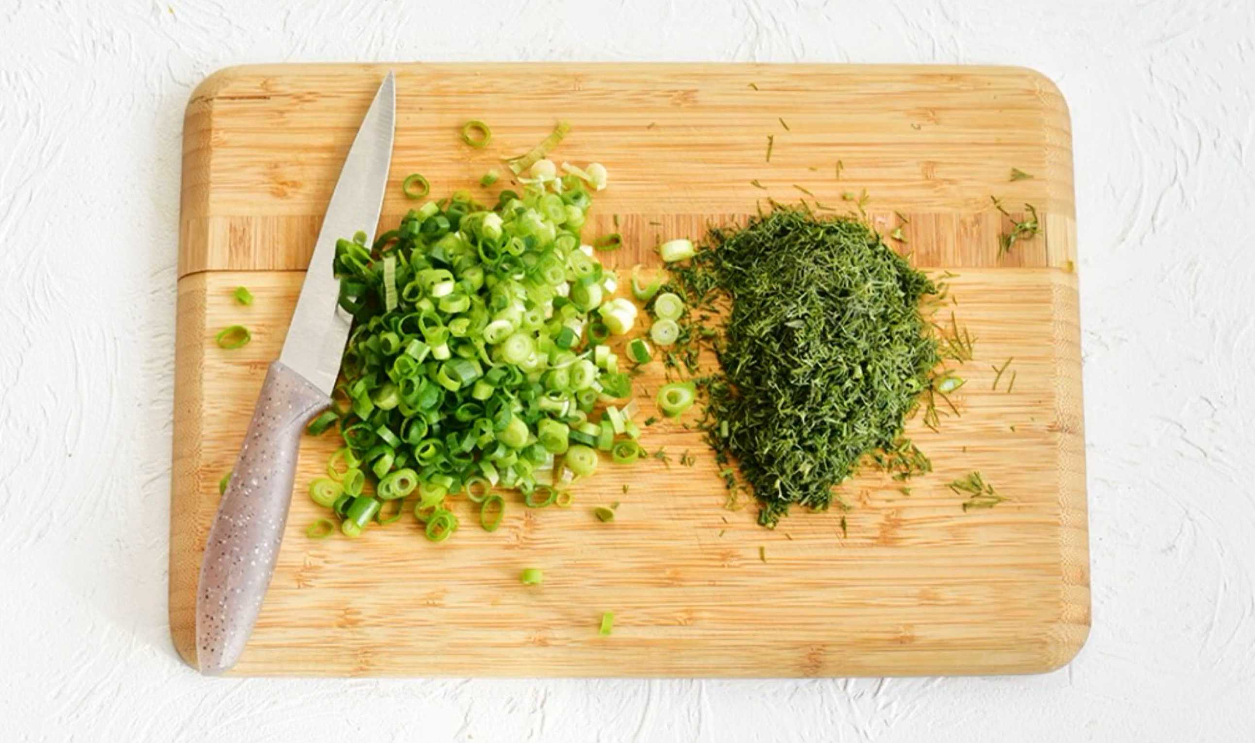 Salade Olivier fumée - Étape 5