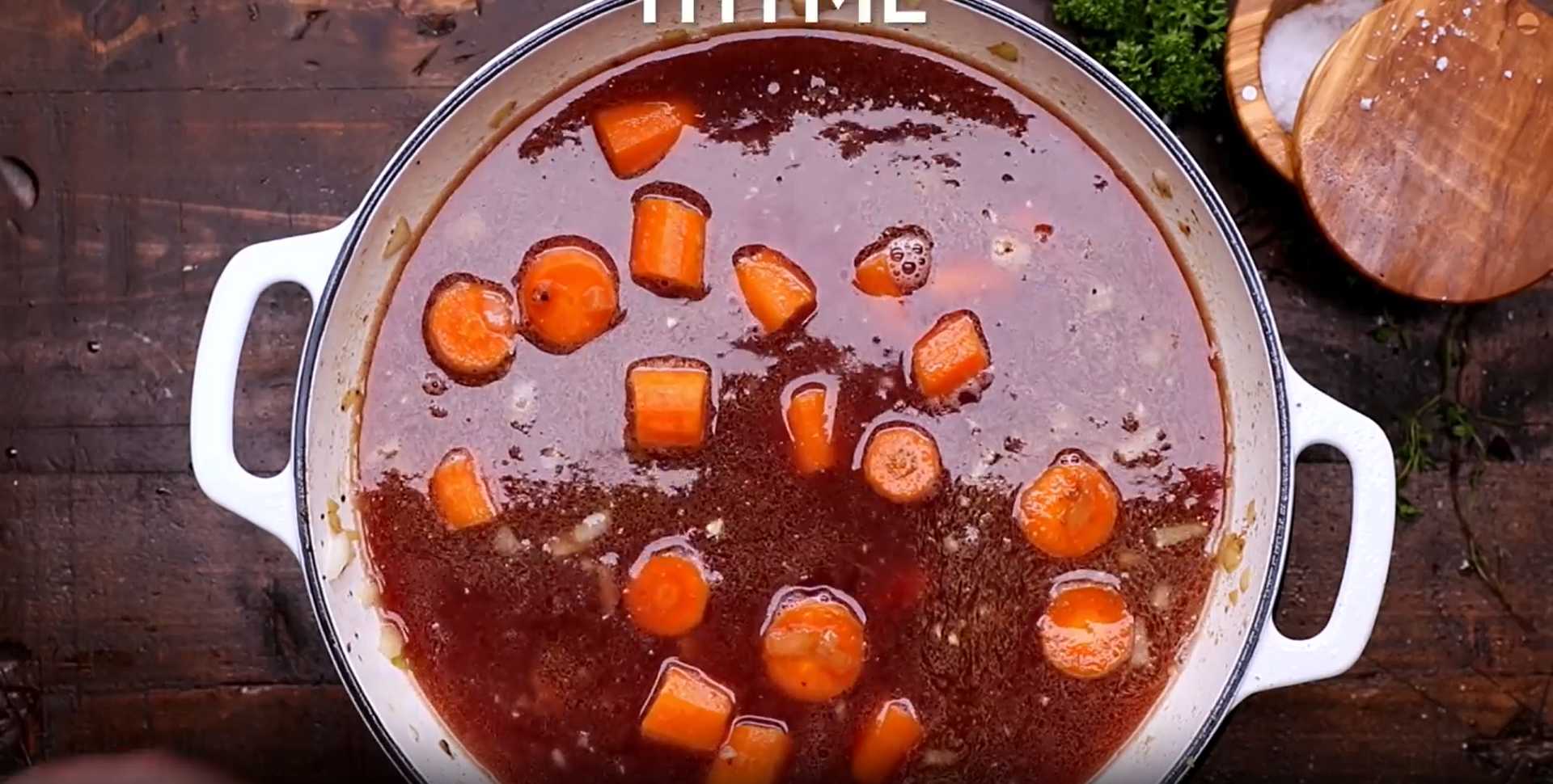 Le coq dans le vin - Étape 7