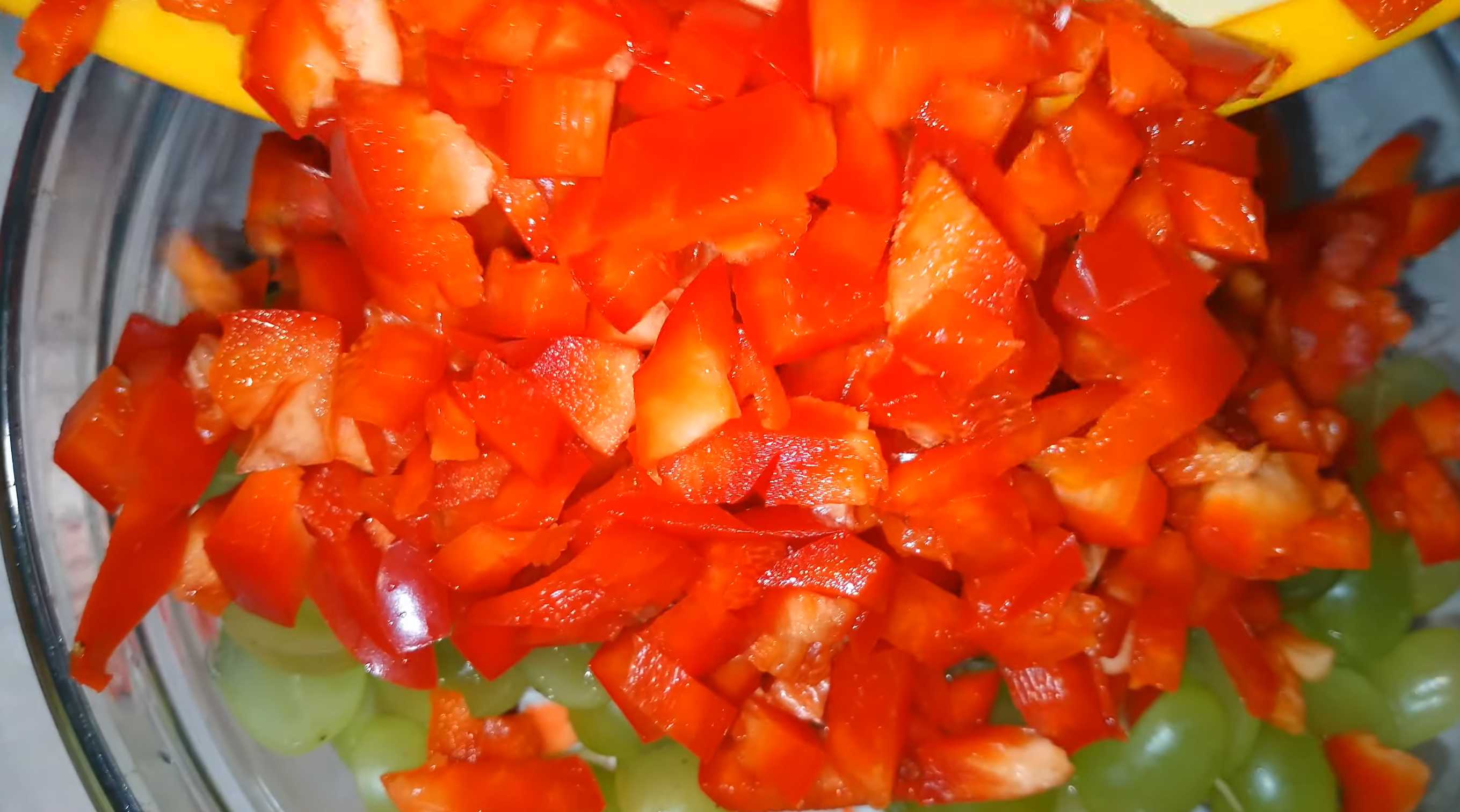 Salade de crabe aux raisins - Étape 3