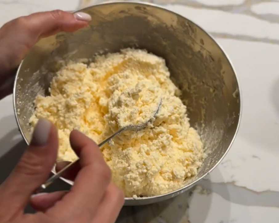 Syrniki remplis - Étape 2